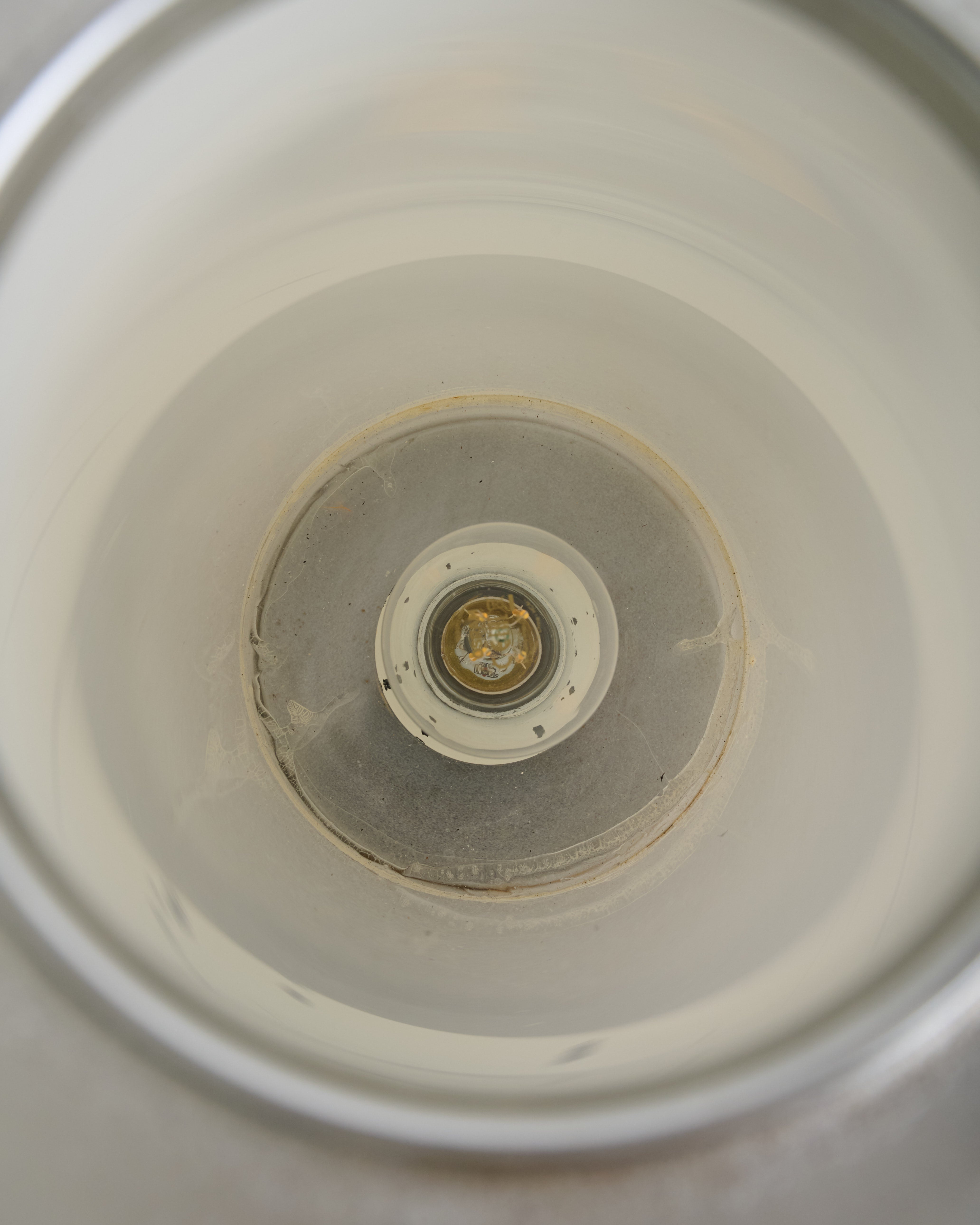 Lampe à poser et cendrier, Guzzini, 1970s