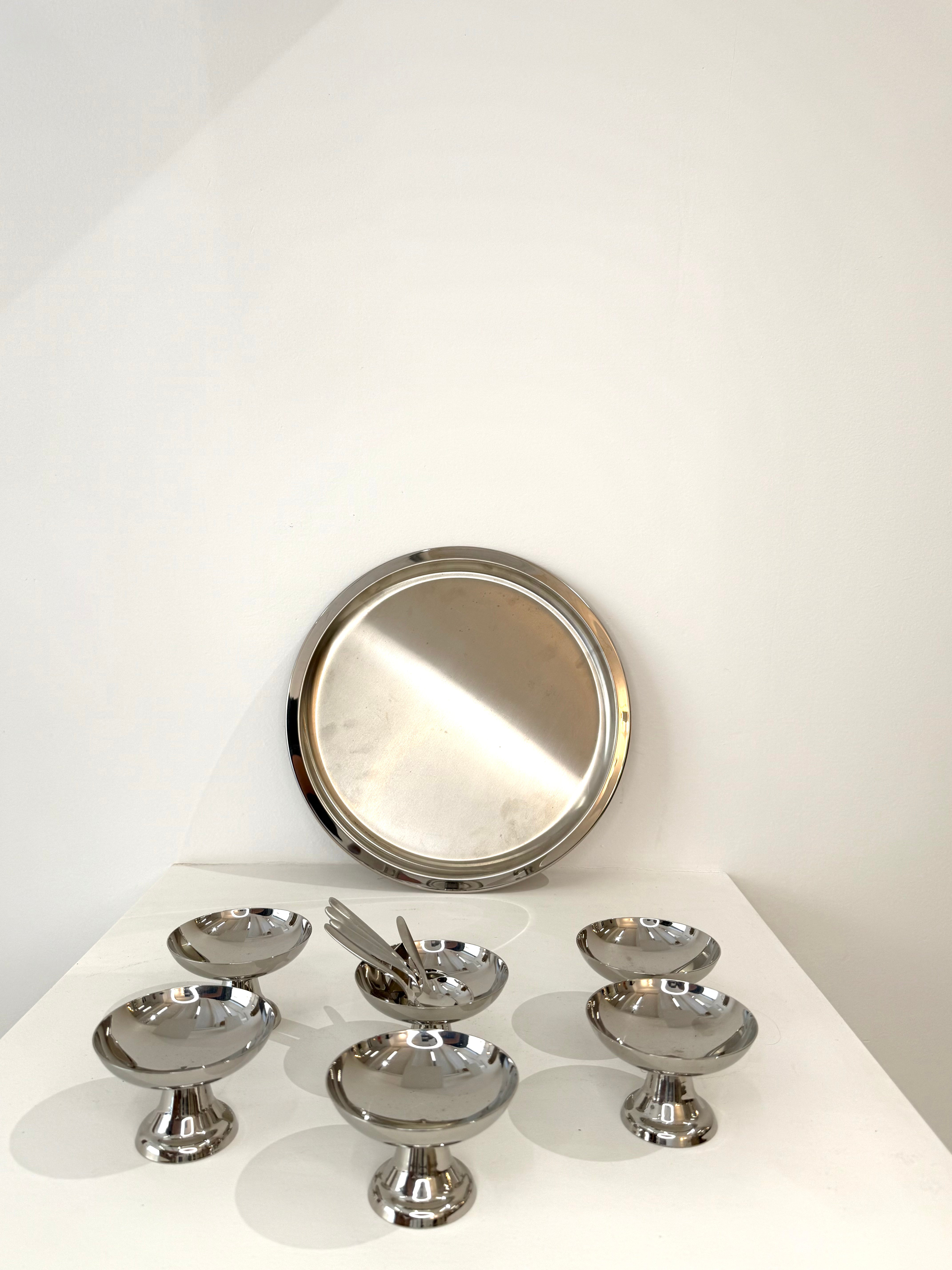 Coffret, service à glace, Guy Degrenne, 1970s