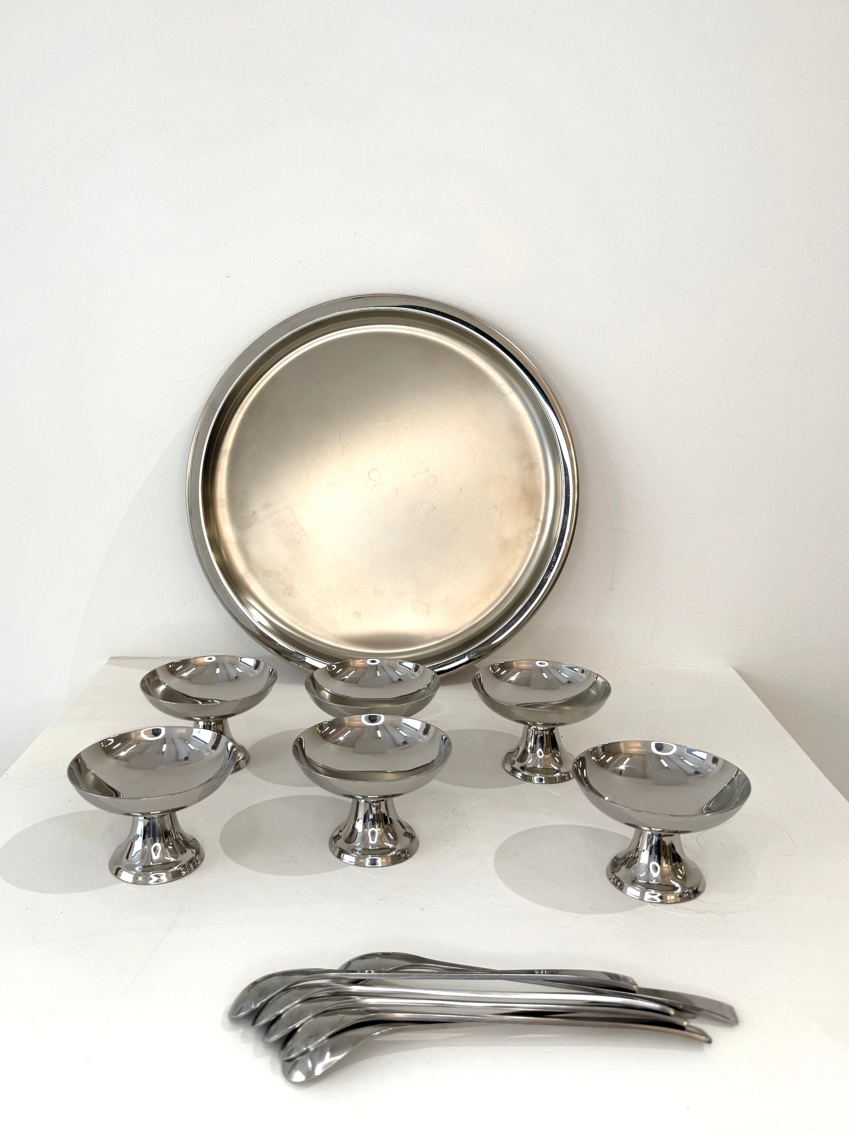 Service à glace, Guy Degrenne, 1970s