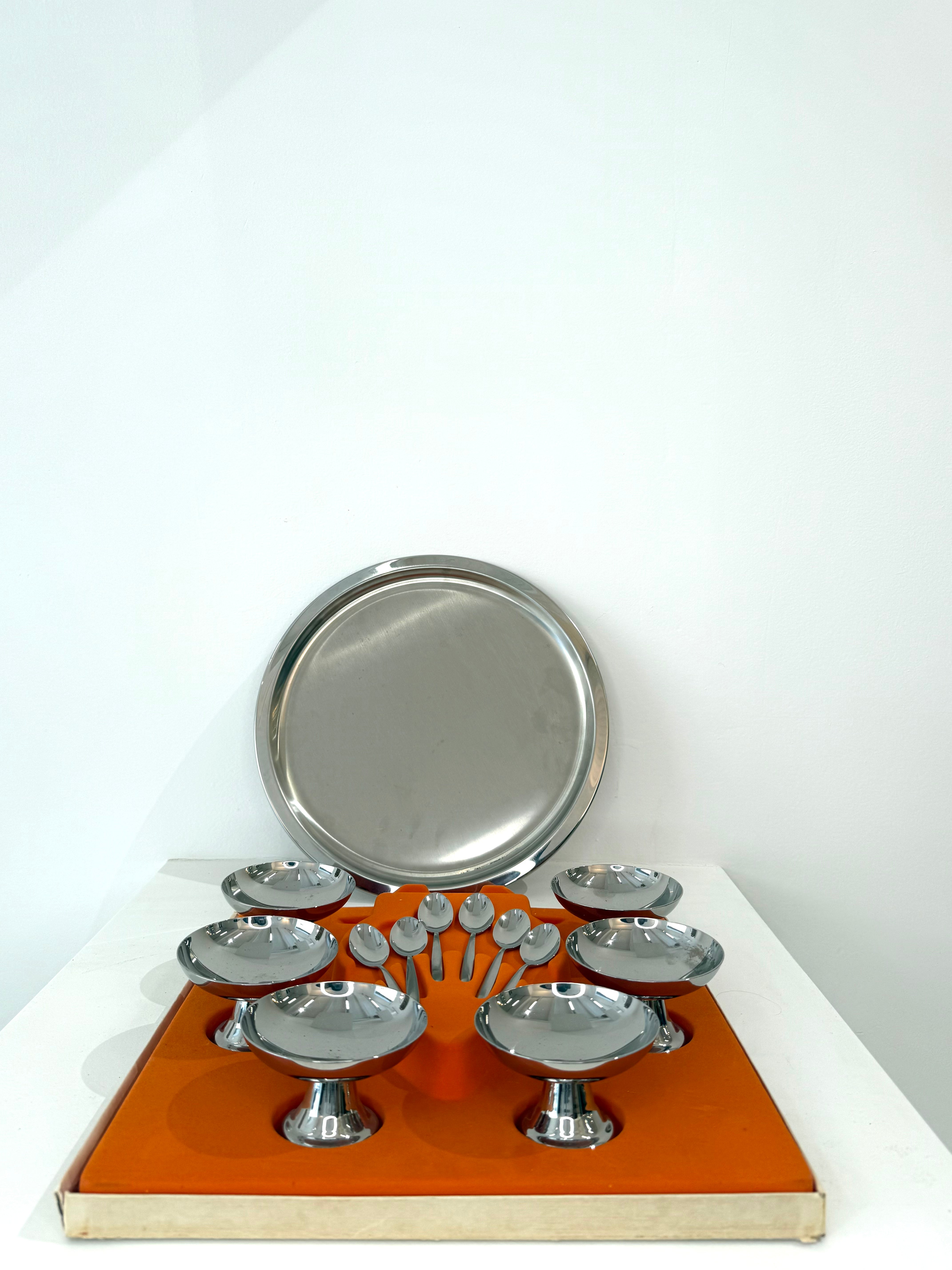 Coffret, service à glace, Guy Degrenne, 1970s