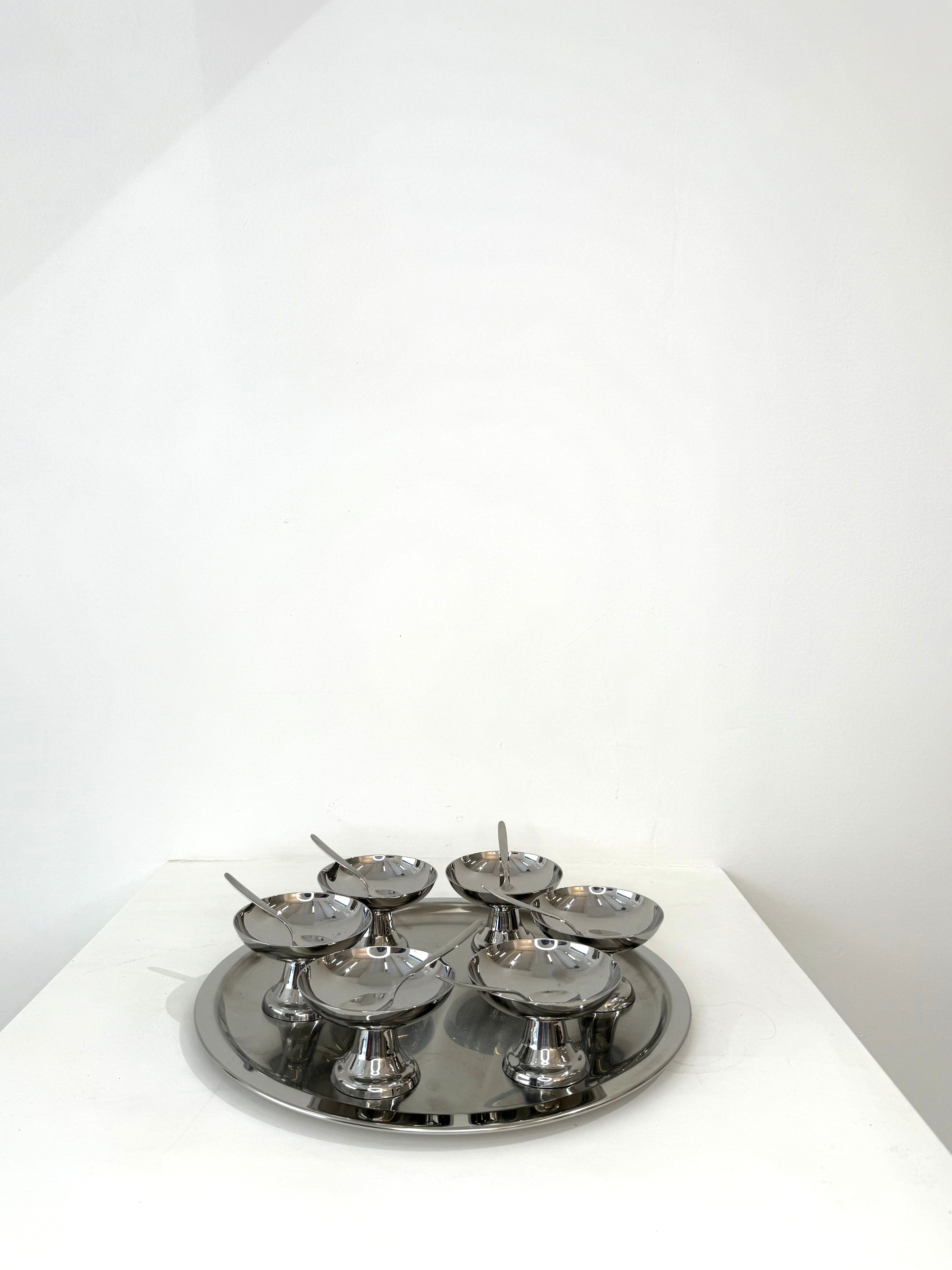Coffret, service à glace, Guy Degrenne, 1970s