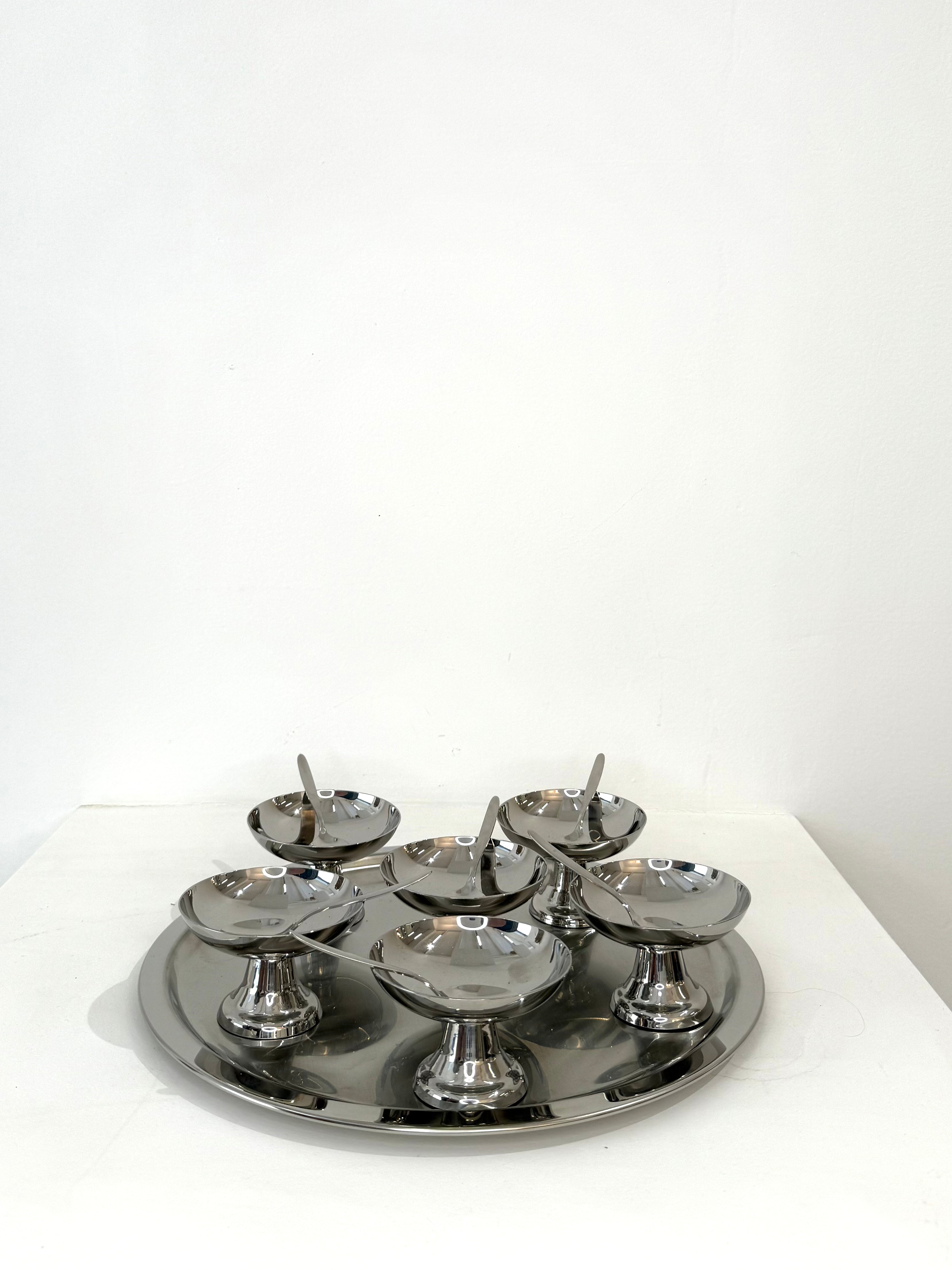 Coffret, service à glace, Guy Degrenne, 1970s