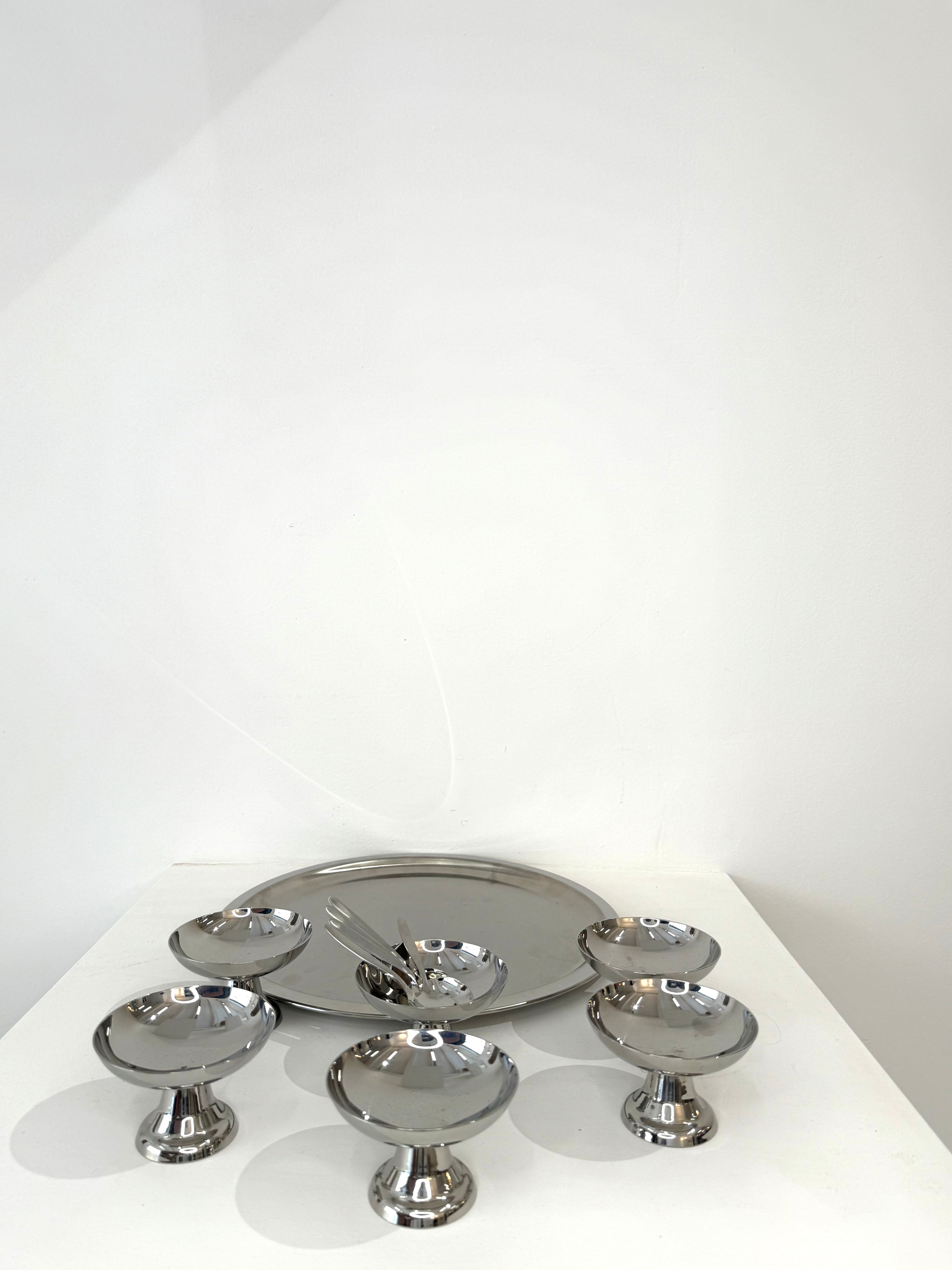 Coffret, service à glace, Guy Degrenne, 1970s