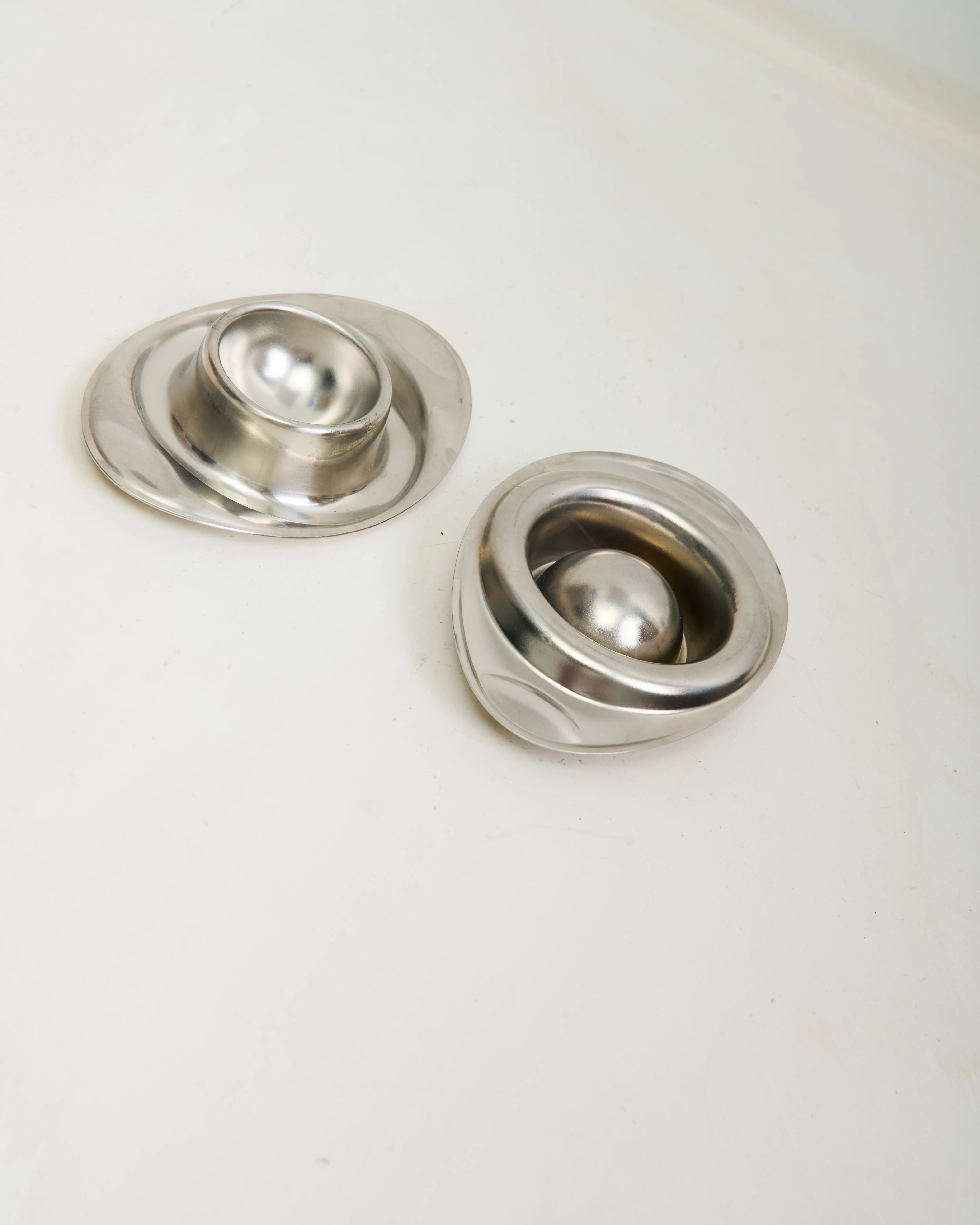 Oval egg cups (2), WMF, Germany, 1970s