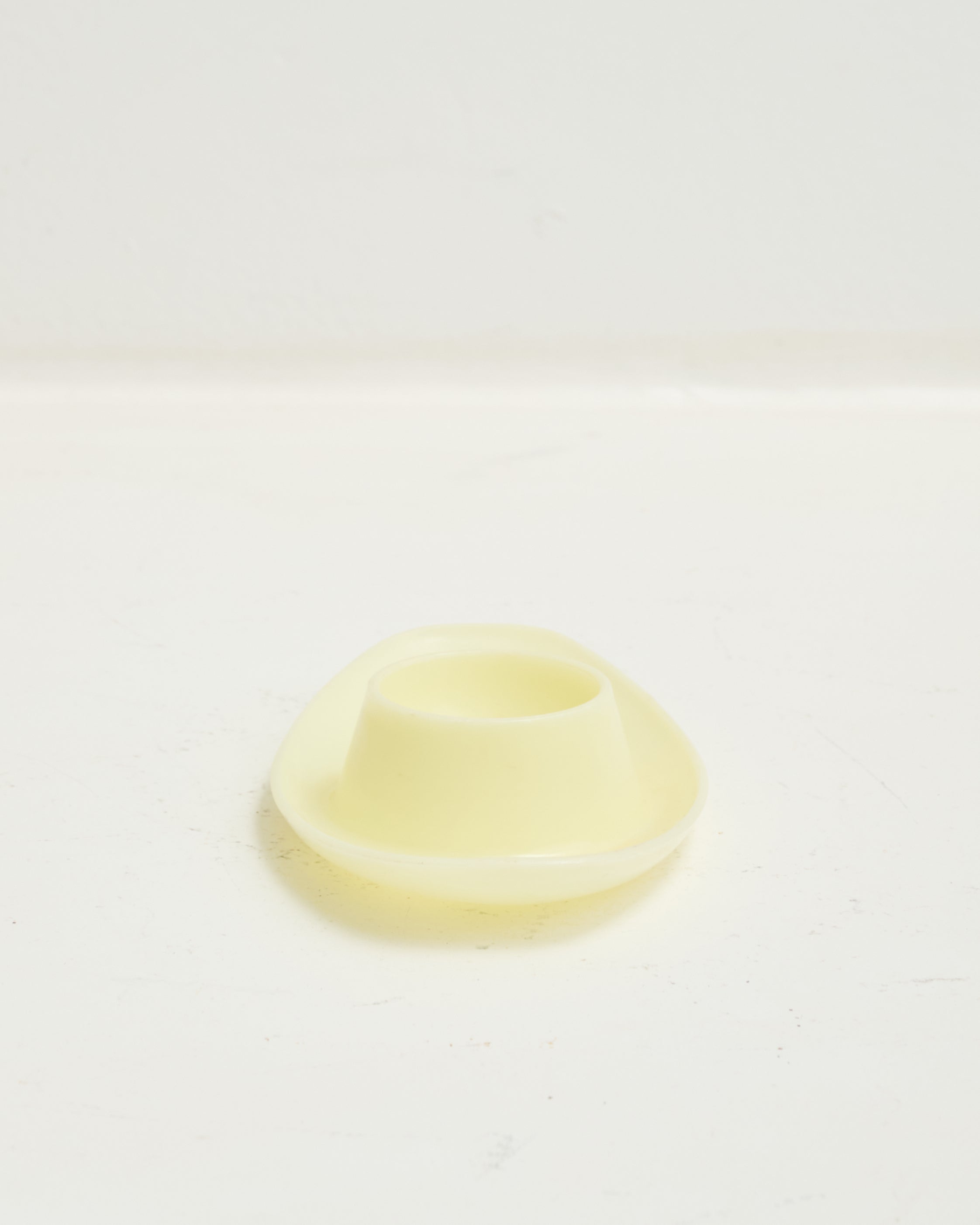 Yellow egg cups (5), 1970s