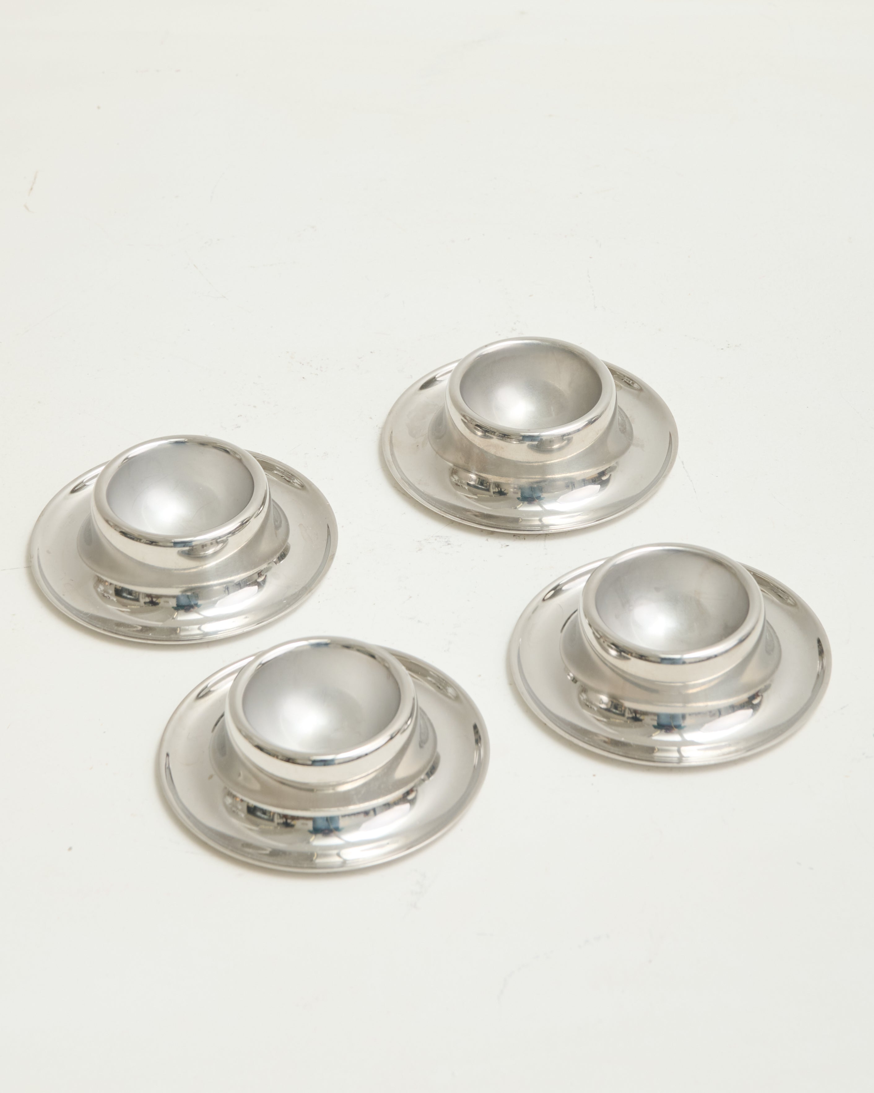 Coquetiers en chrome (4), 1970s