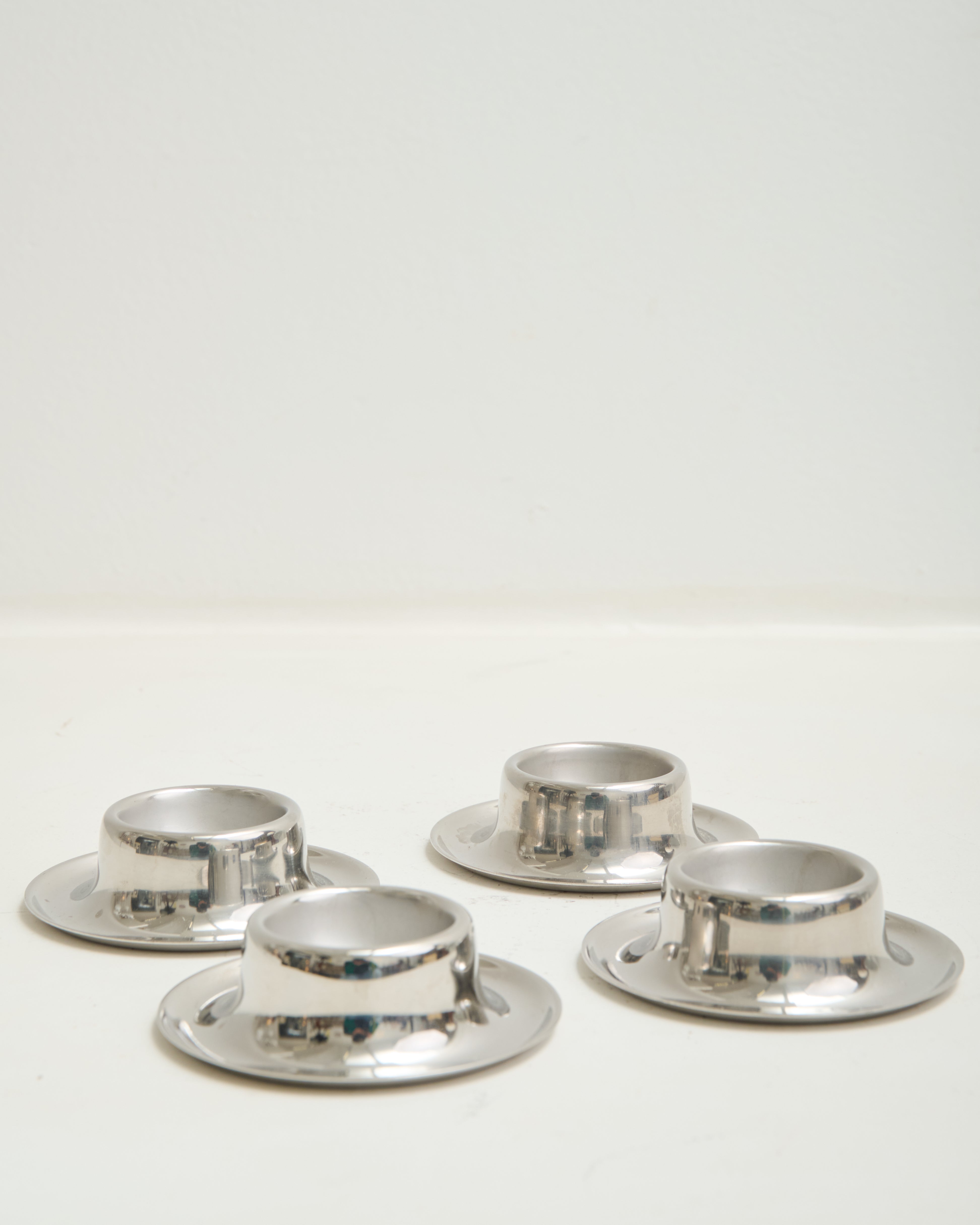 Coquetiers en chrome (4), 1970s