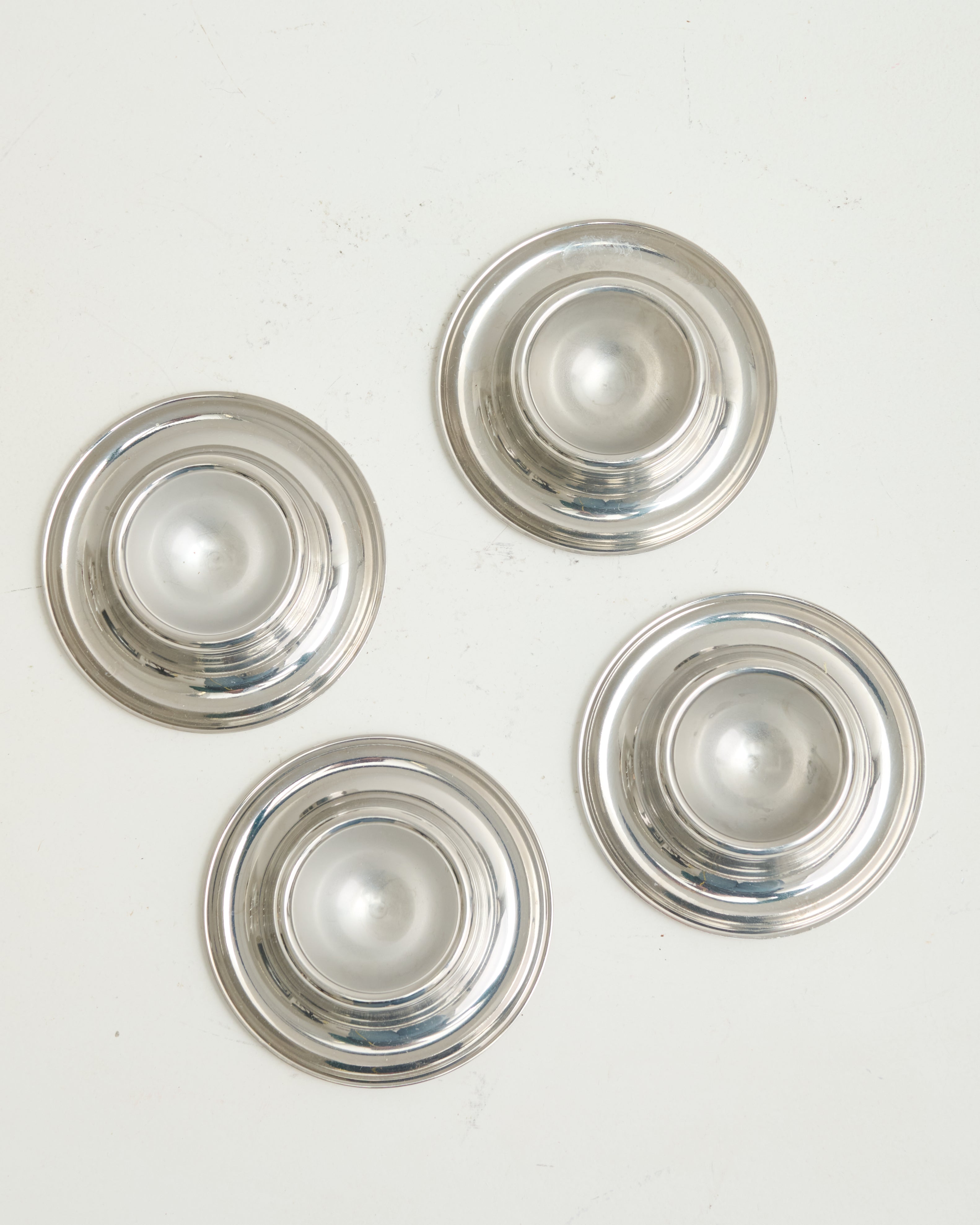 Coquetiers en chrome (4), 1970s