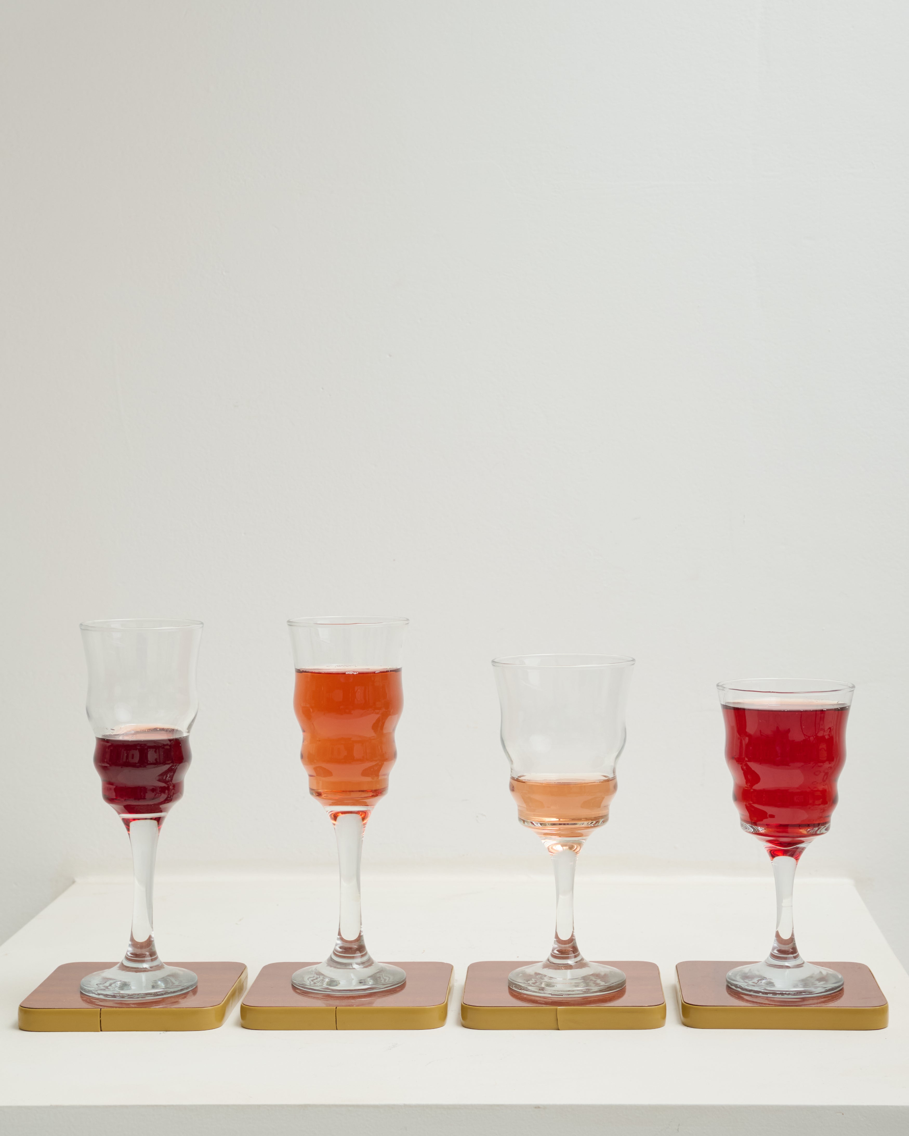 Wooden coasters, 1970s