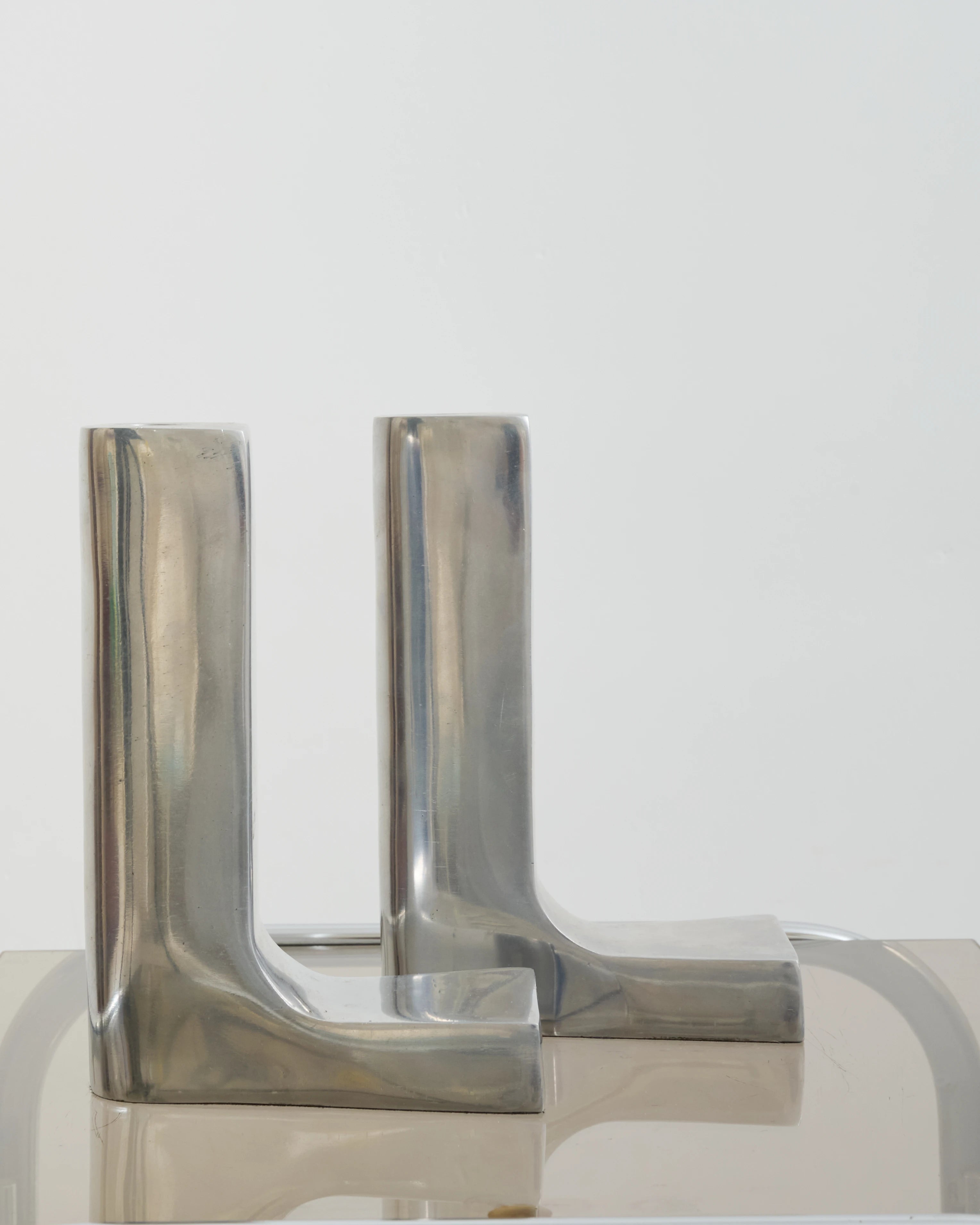 Pair of XXL candlesticks