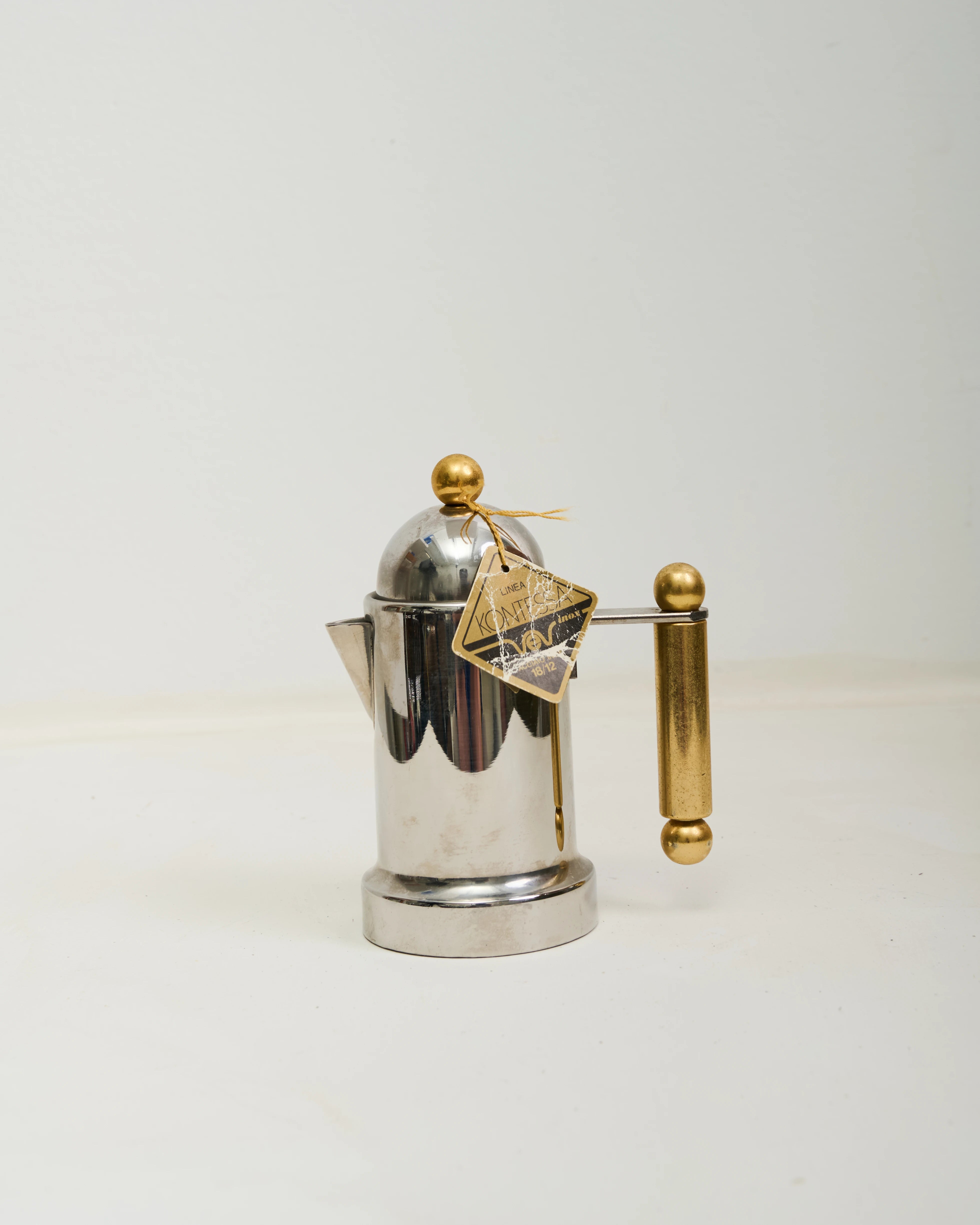 Coffee maker and milk pot "Kontessa", Vev Vigano, 1980s