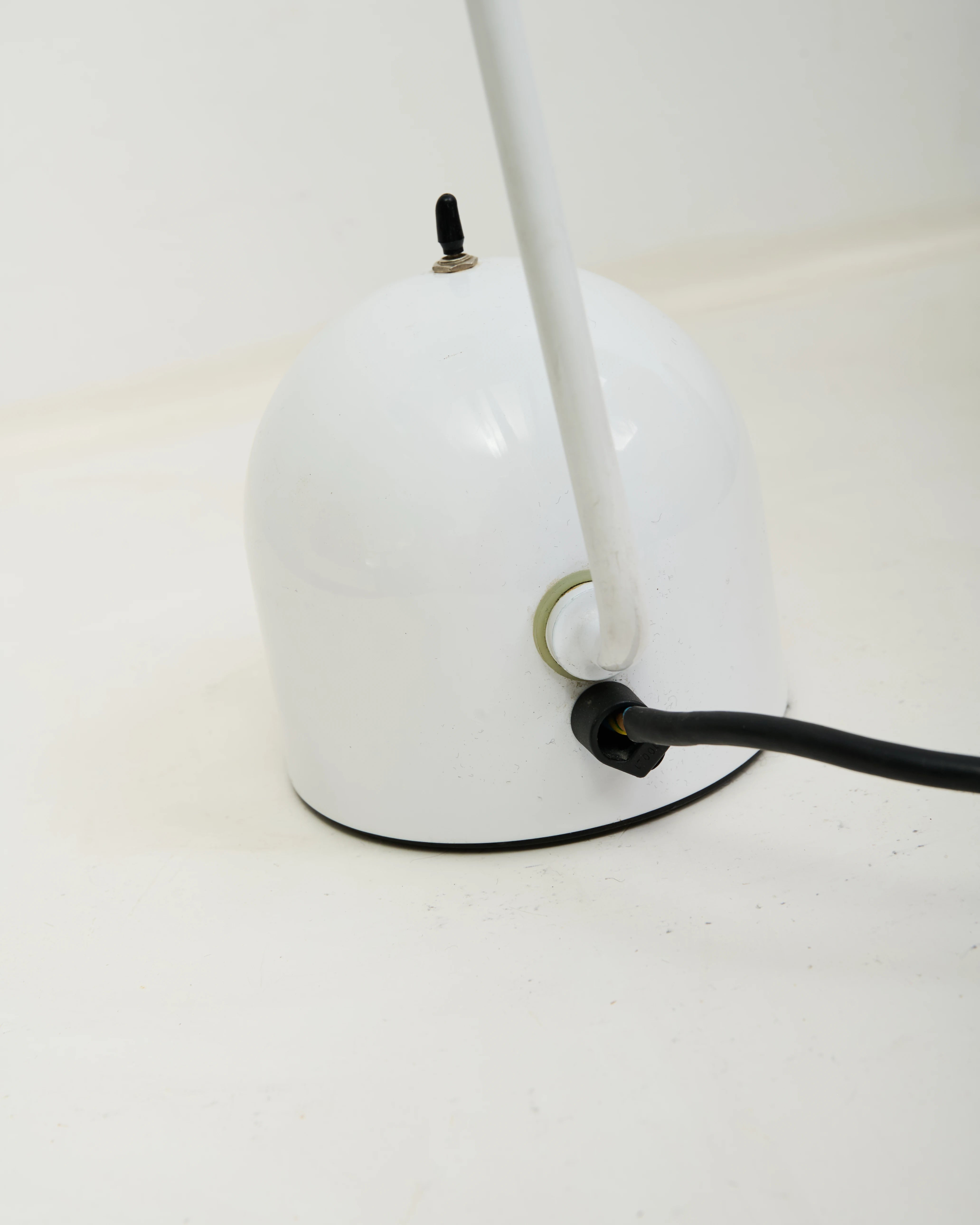 Lampe de bureau blanche Memphis, 1980s