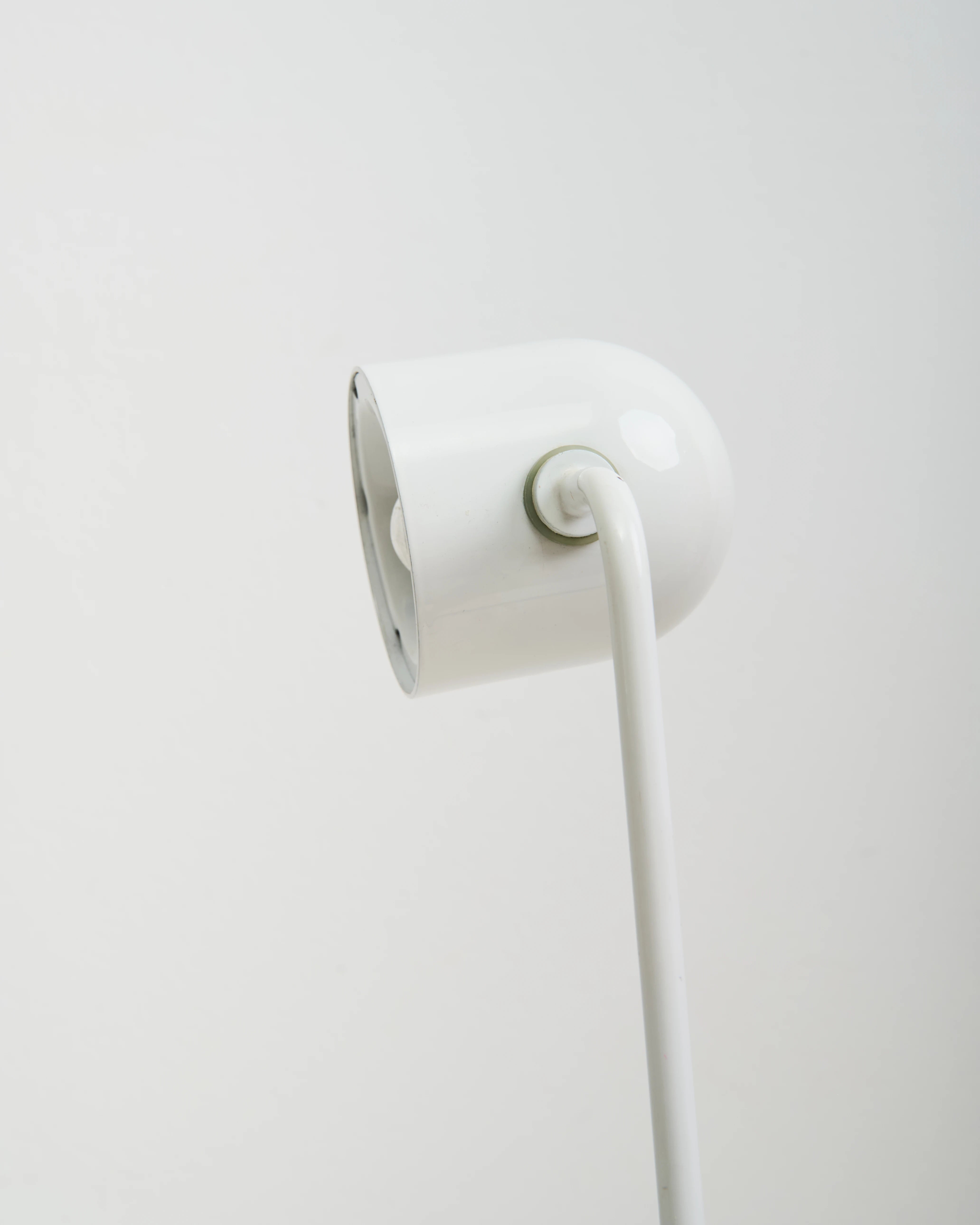 Lampe de bureau blanche Memphis, 1980s