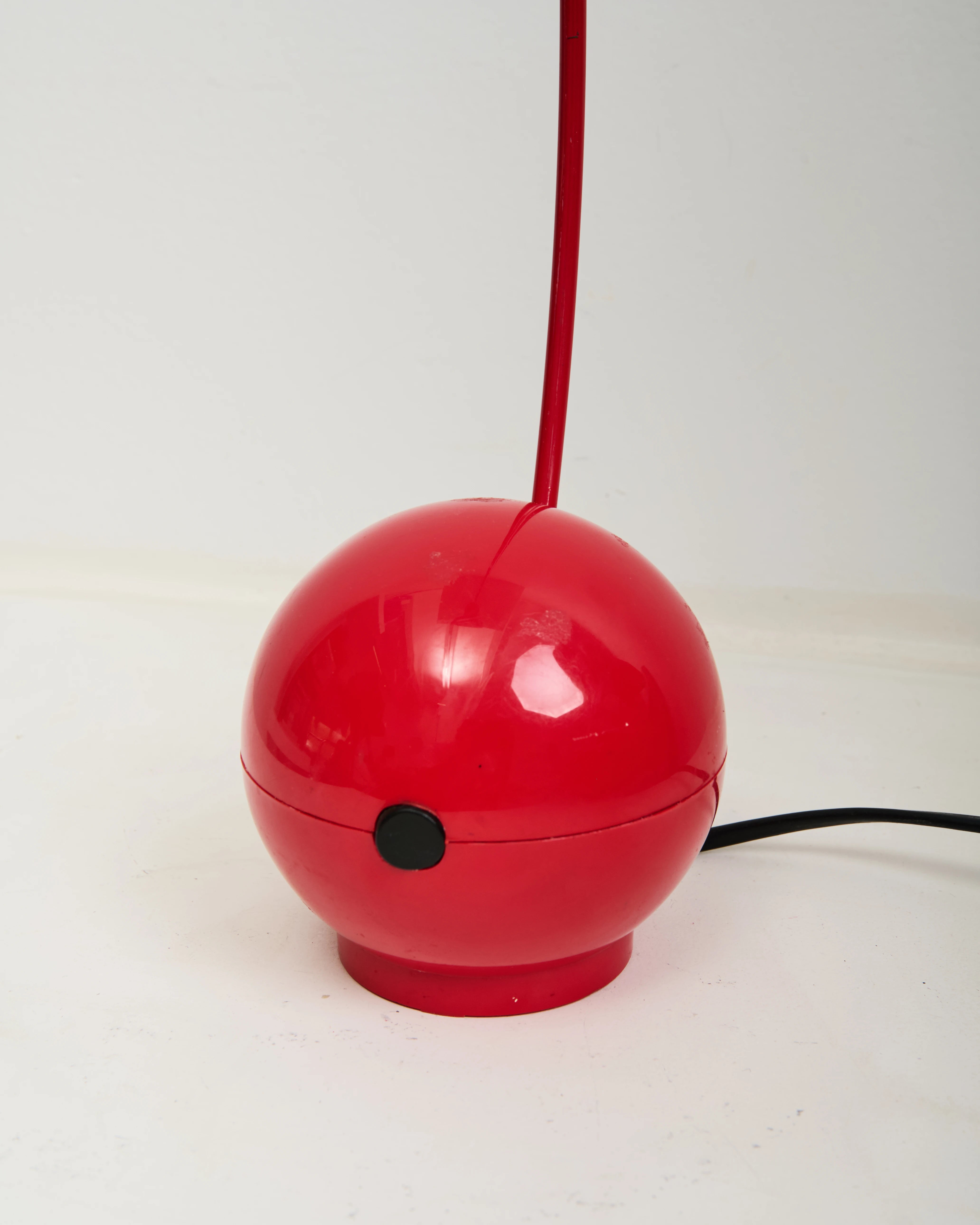 Lampe de bureau Memphis rouge, 1970s