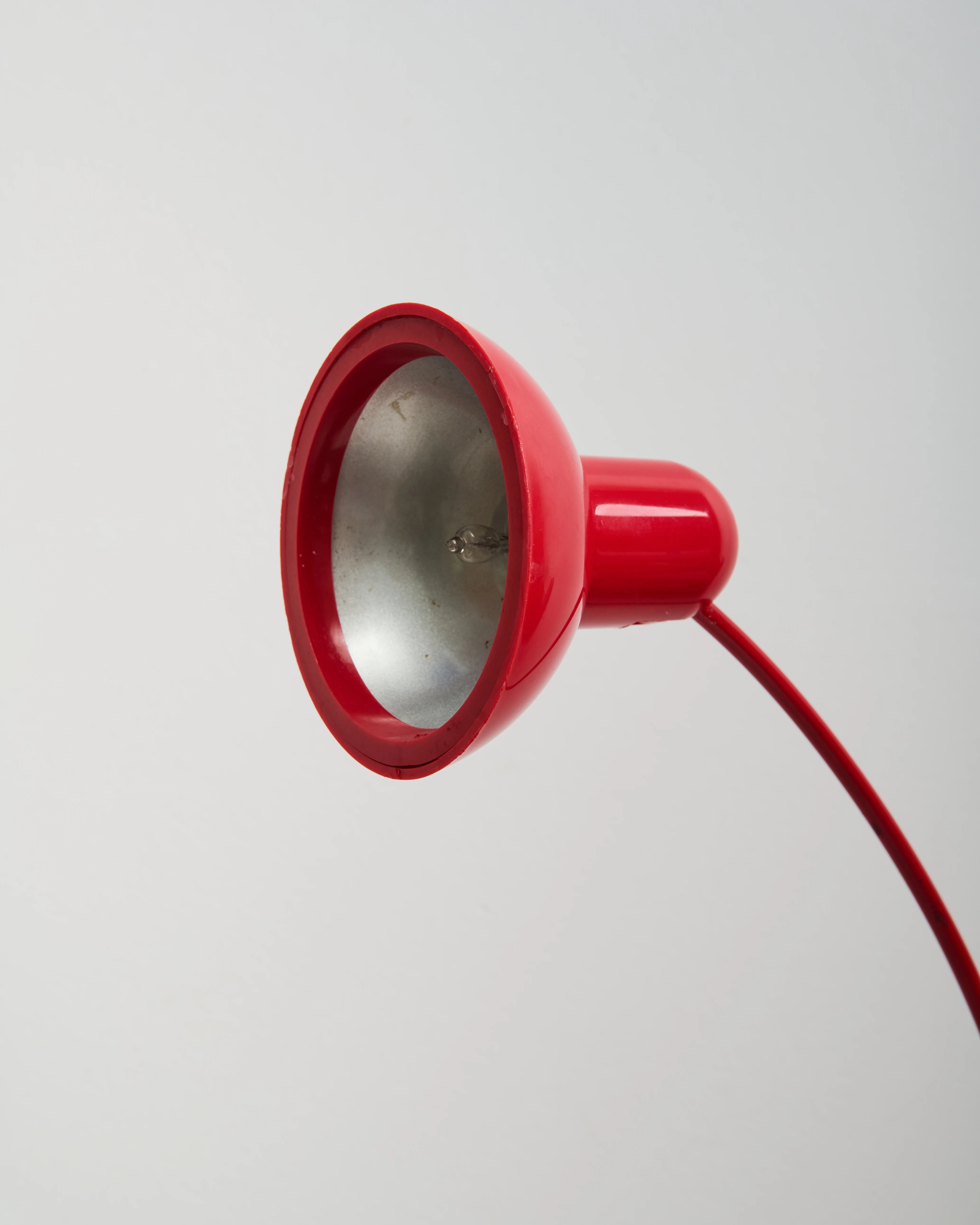 Lampe de bureau Memphis rouge, 1970s