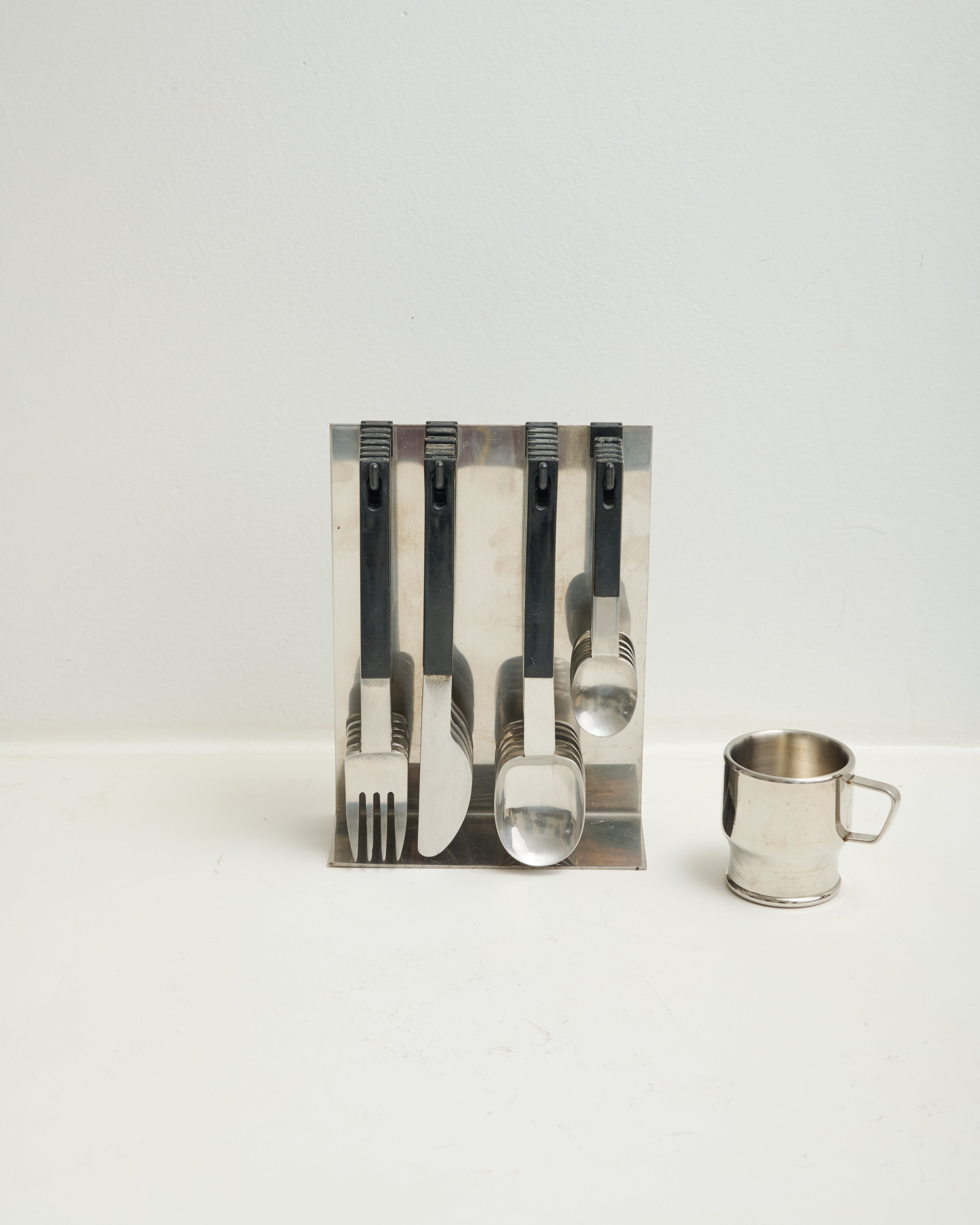 Ménagère post moderne, Abert, Italie, 1980s