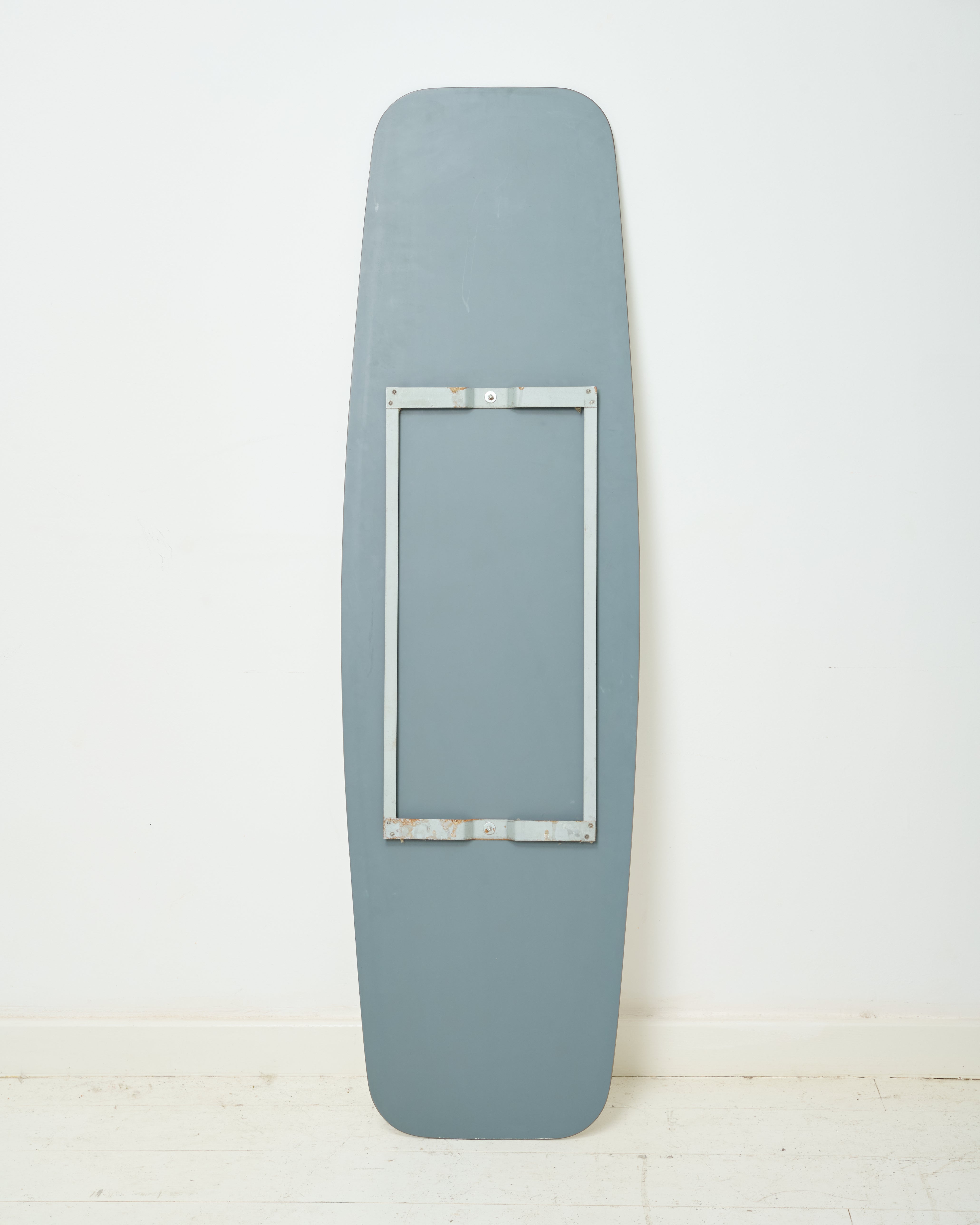 Large wall mirror, dlg Veca, Italy, 1970s