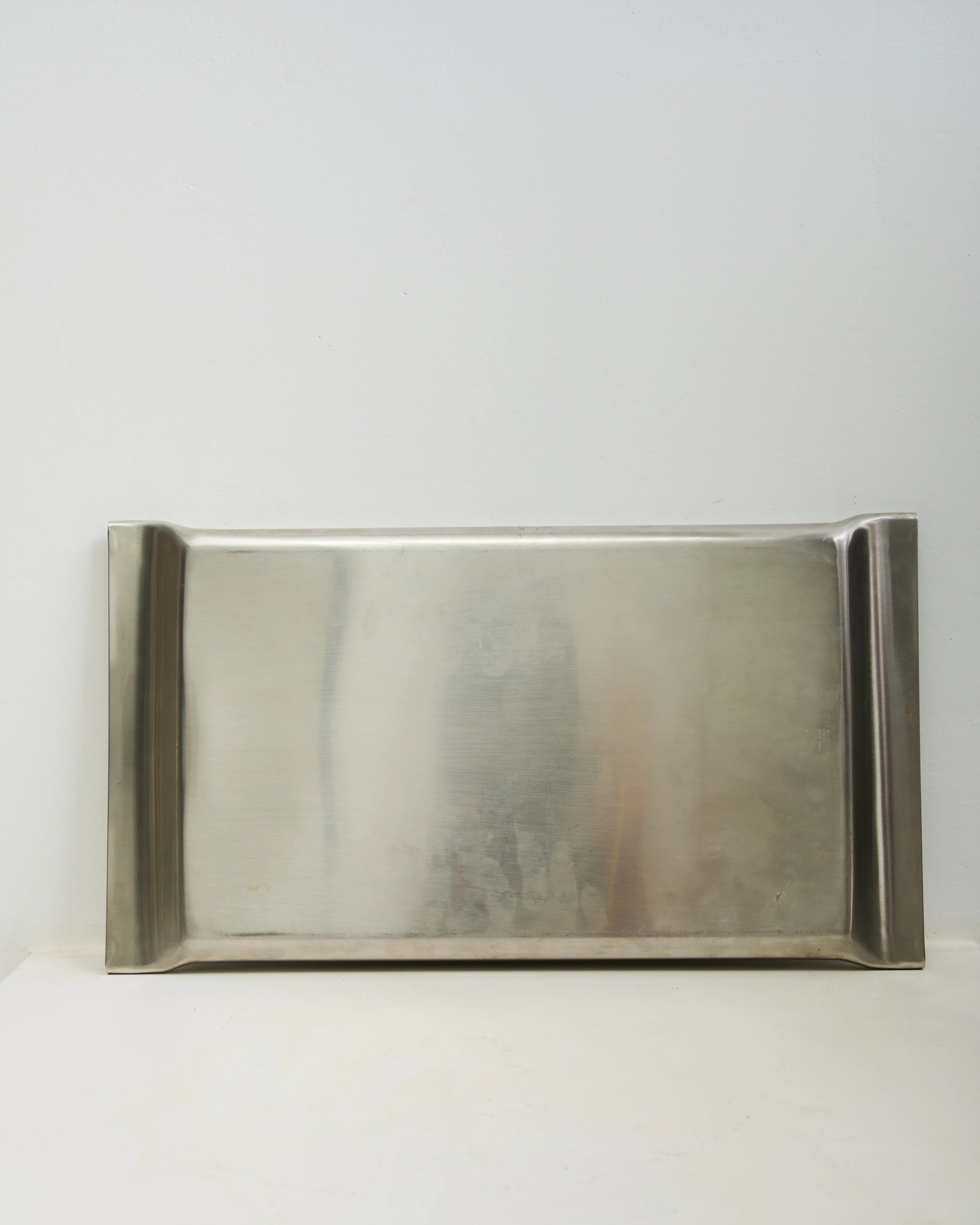 Plateau en métal, Silvio Coppola, Alessi, 1980s