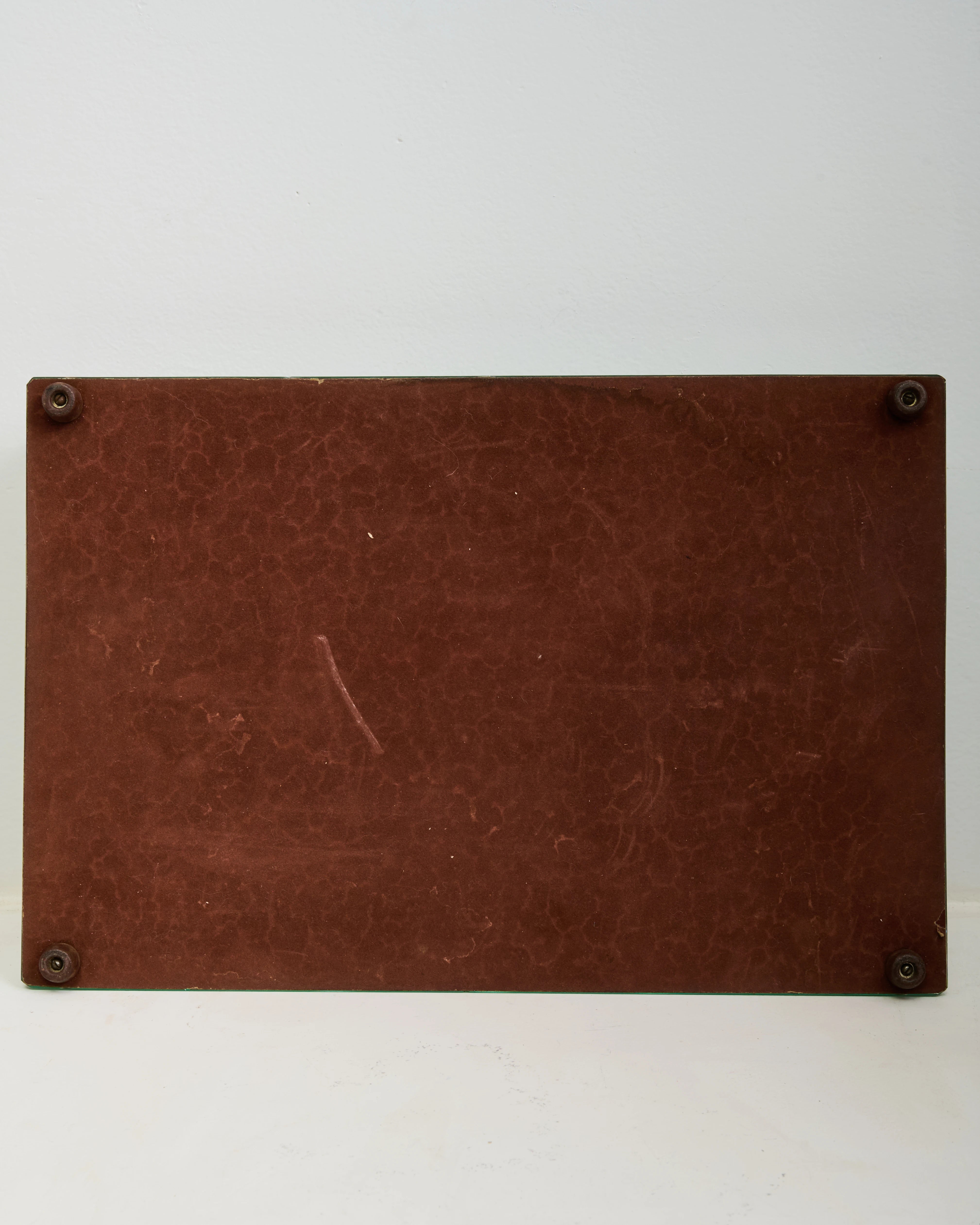 Chrome and mirrored tray, 1960-1970