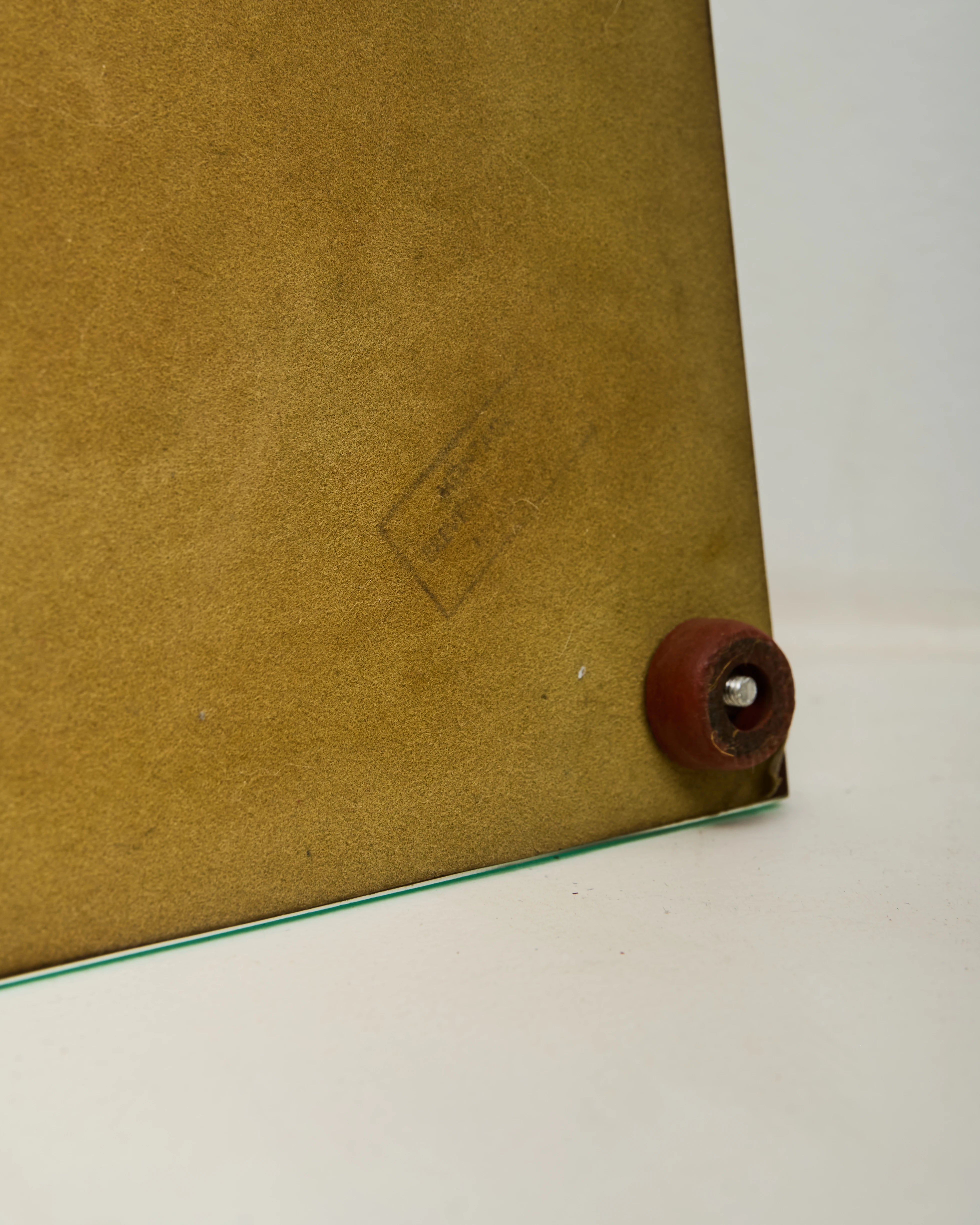 Plateau en miroir et plexiglas, Italie, 1970-1980