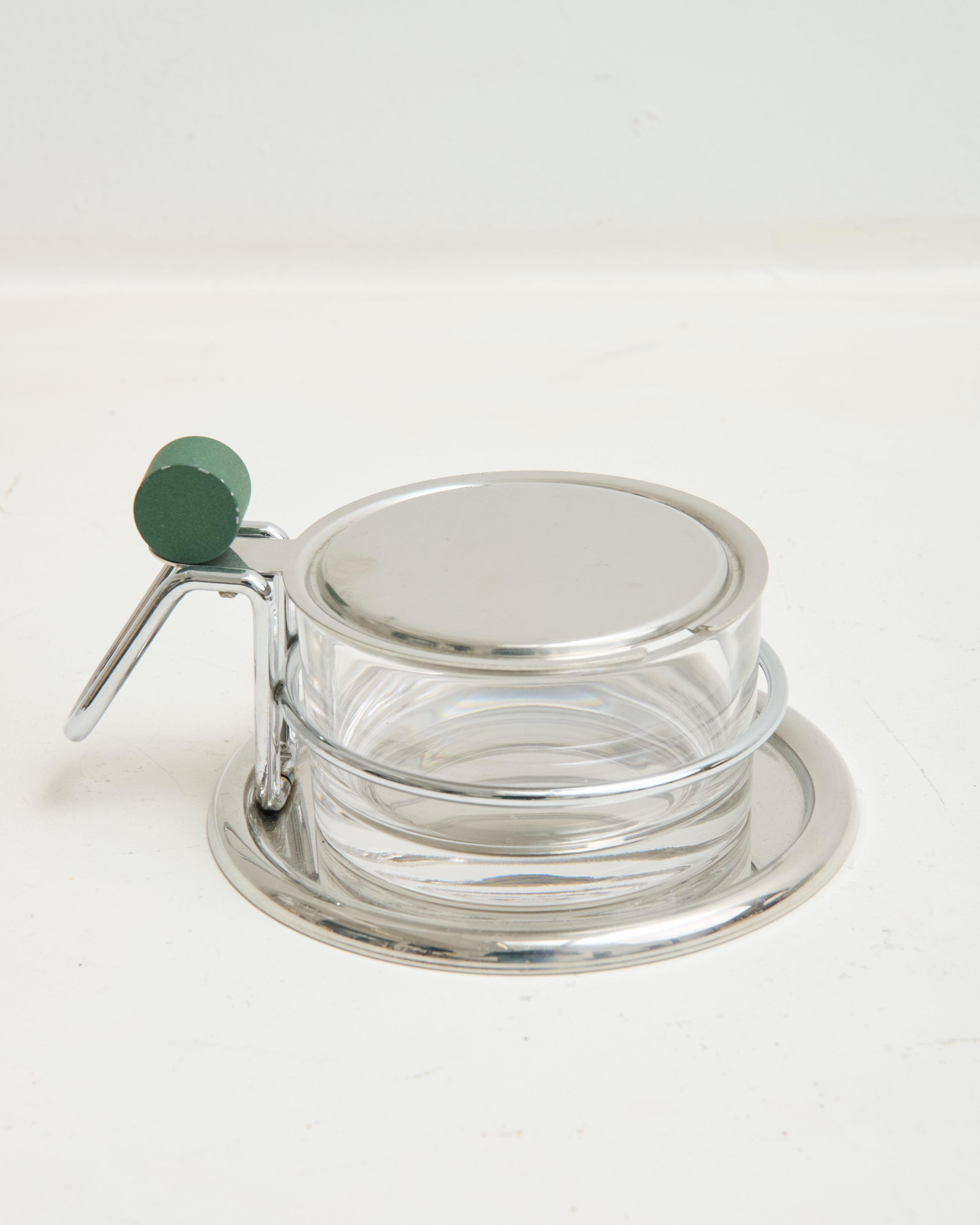 Sugar or Parmesan pot, Morinox, Italy, 1970s