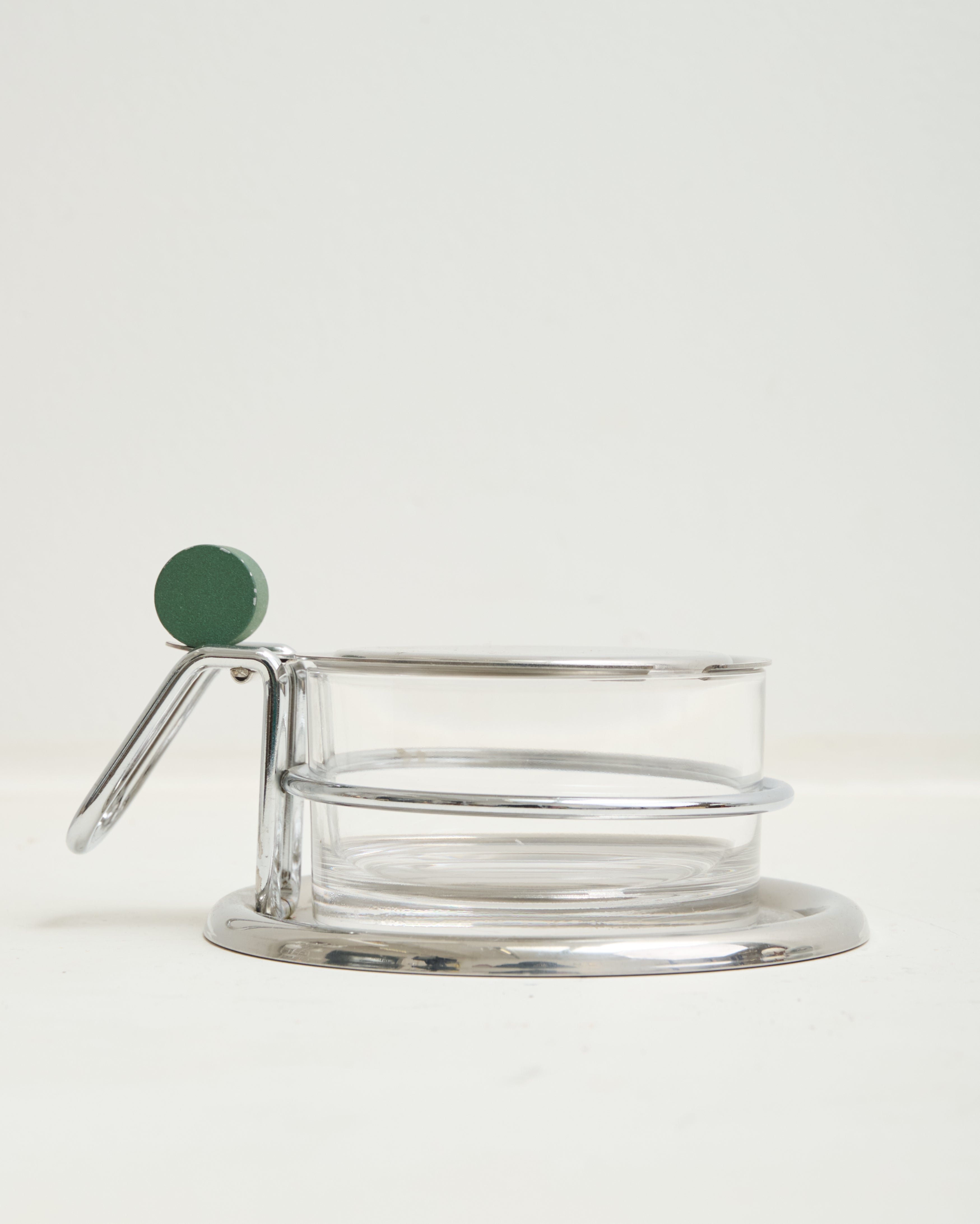 Sugar or Parmesan pot, Morinox, Italy, 1970s