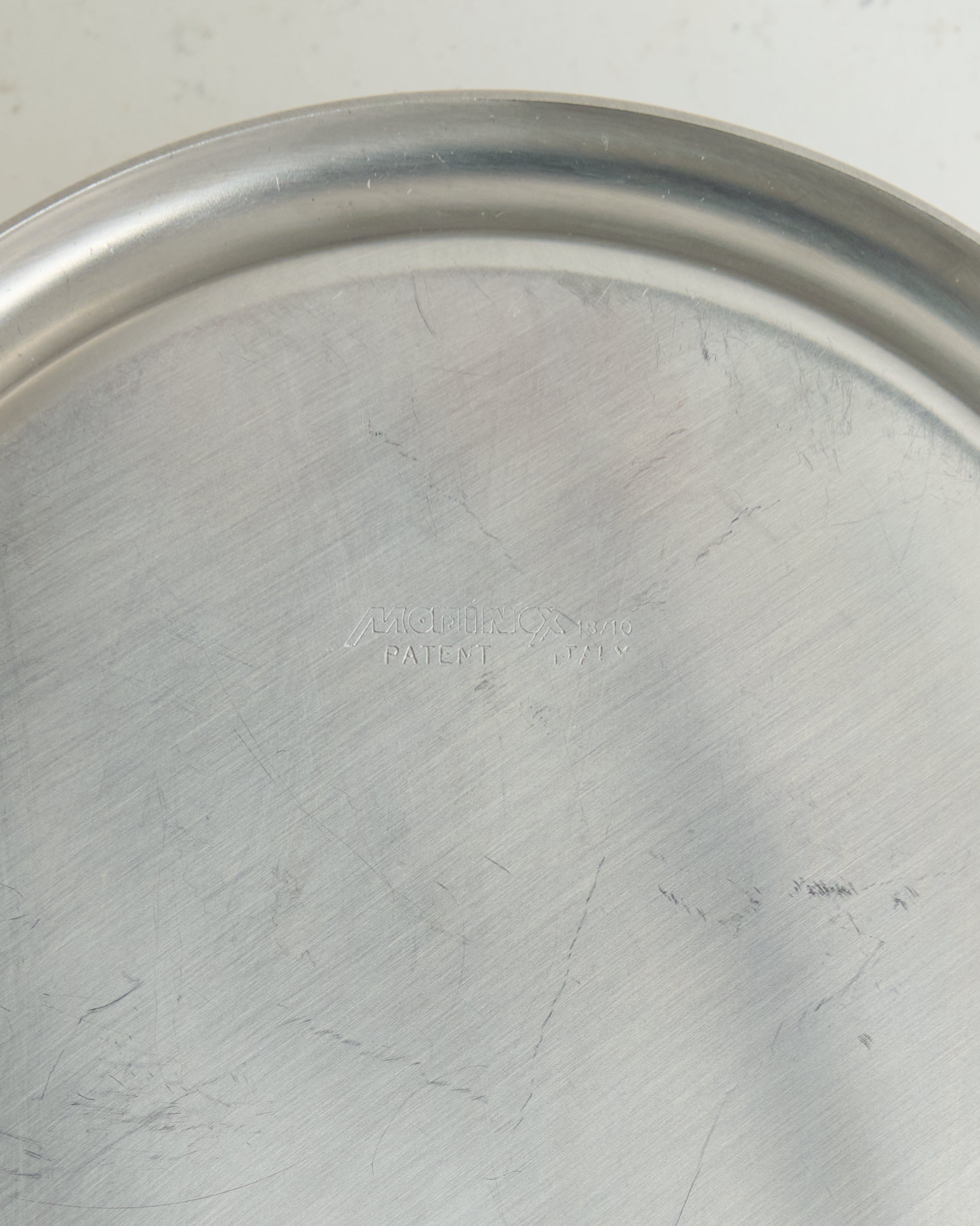 Sugar or Parmesan pot, Morinox, Italy, 1970s