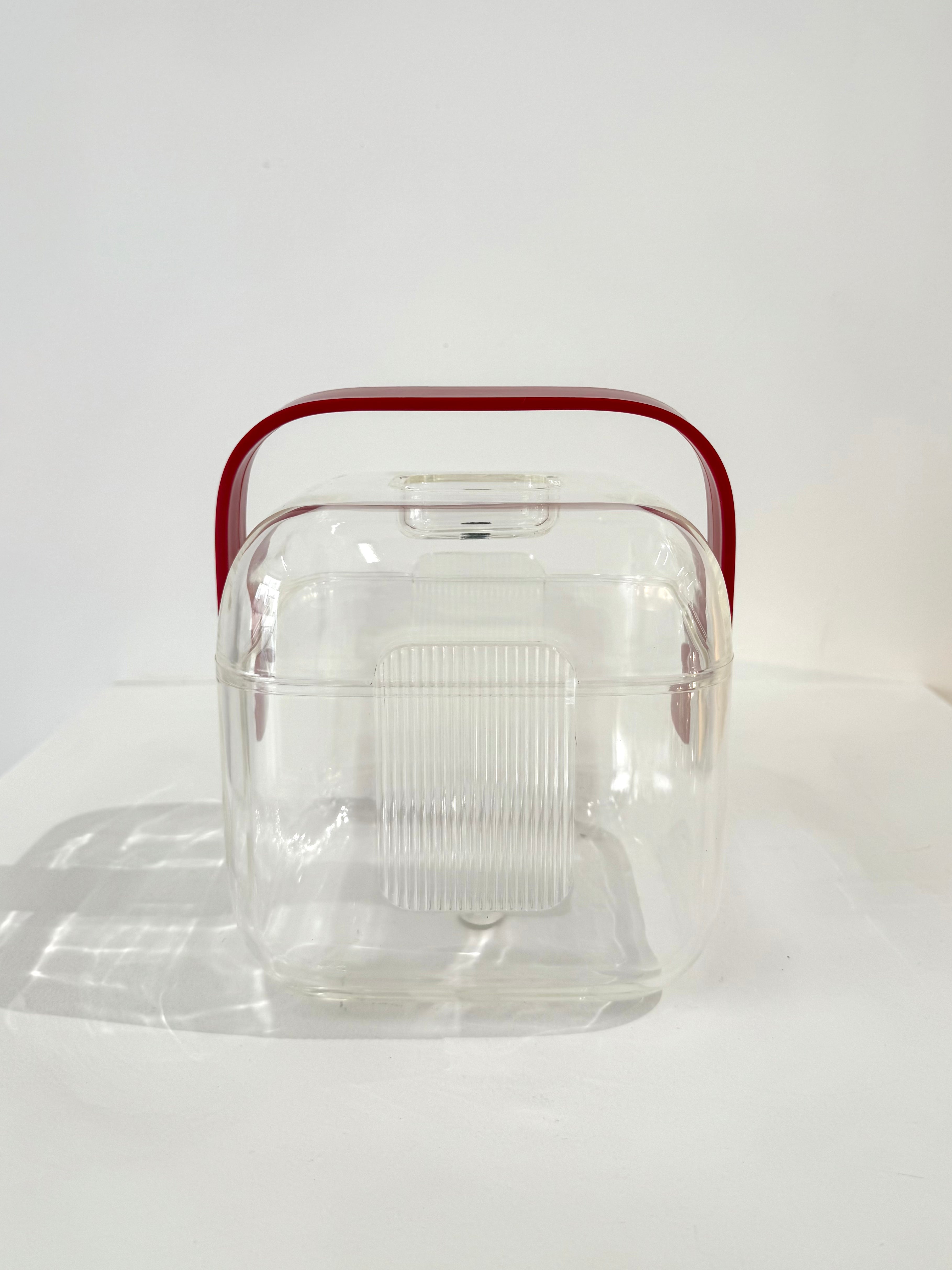 Seau à glace, Ambrogio Pozzi, Guzzini, 1980s