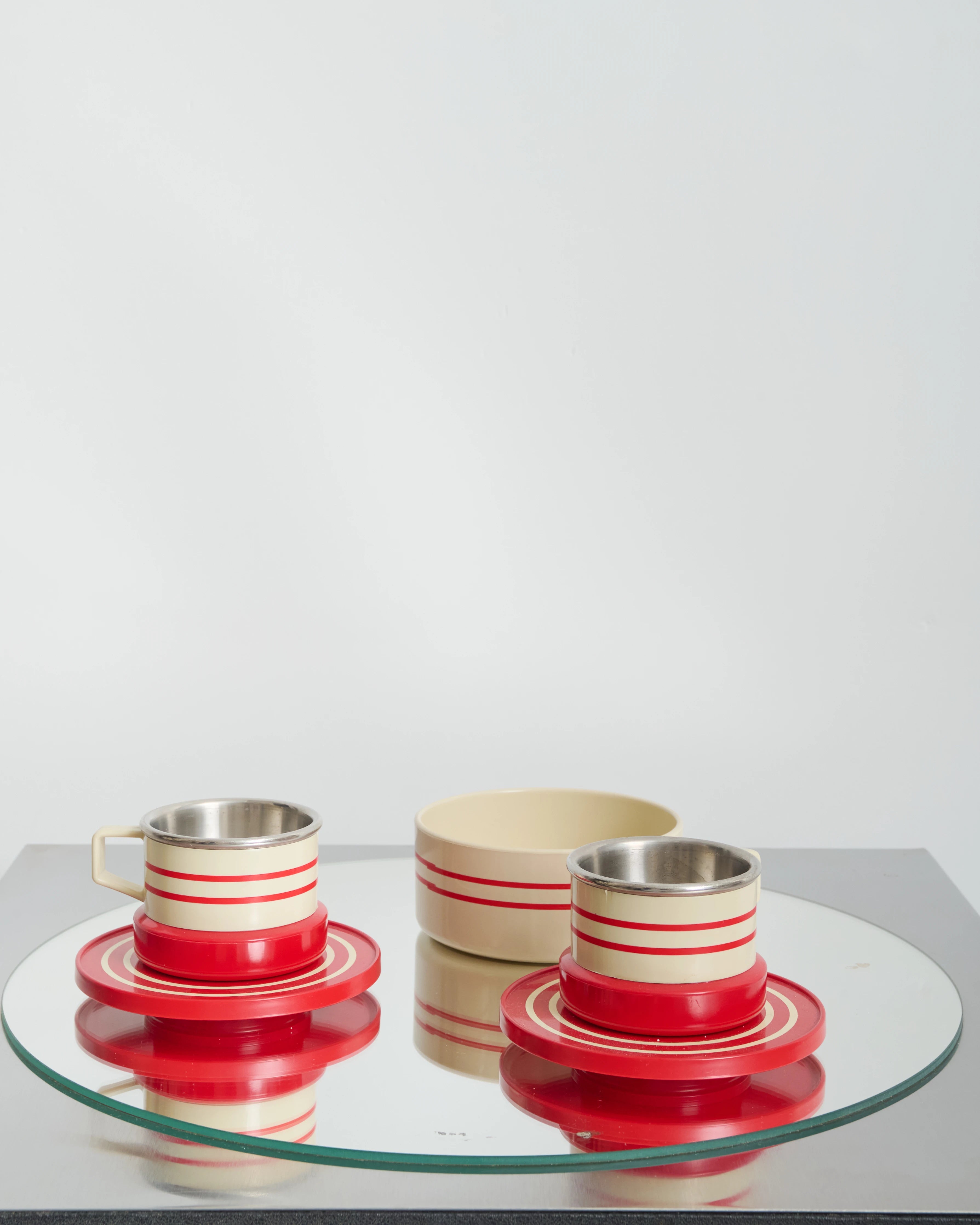 Coffee service, Inoxpran, 1970s