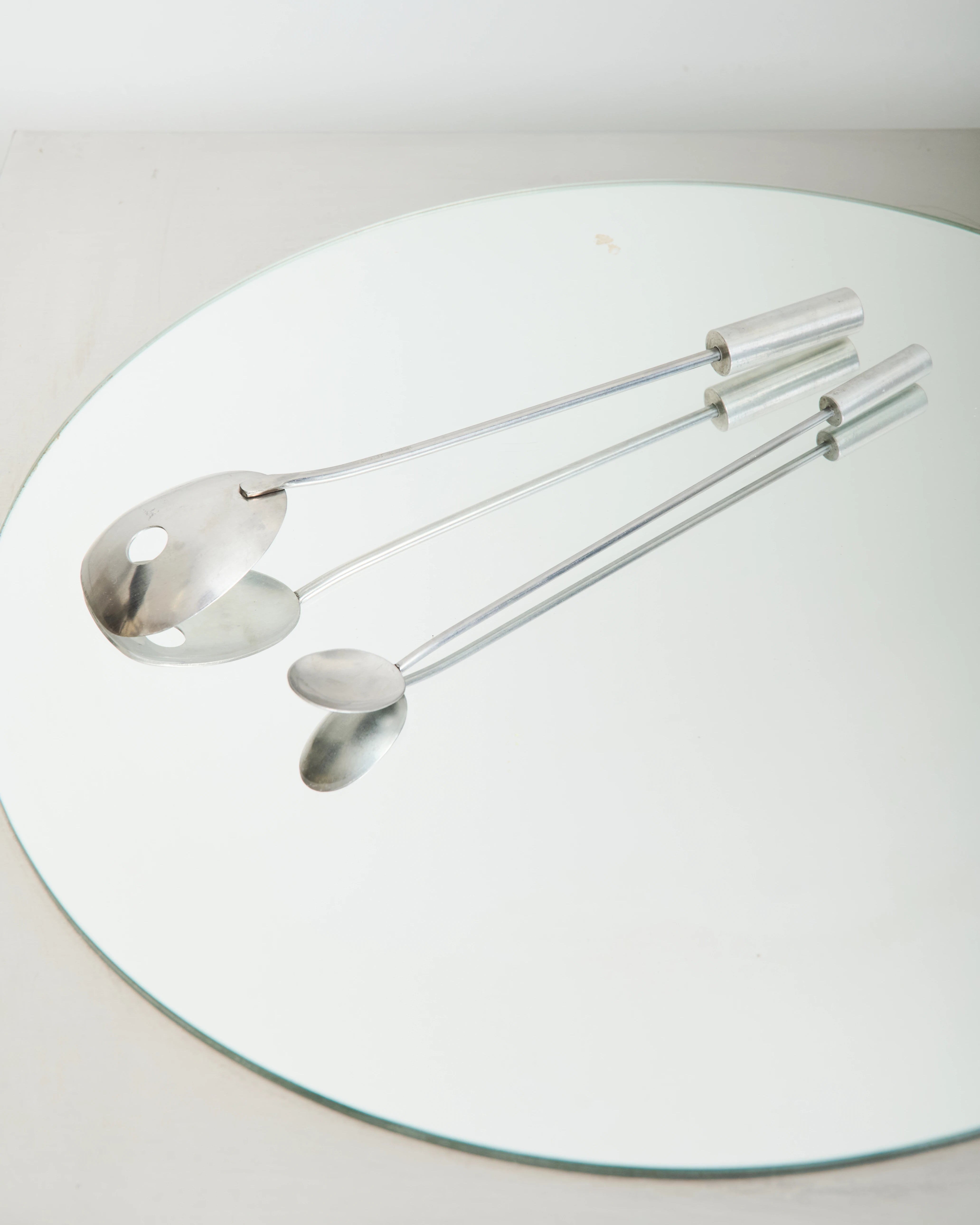 Set à couverts à cocktail moderniste, 1980s