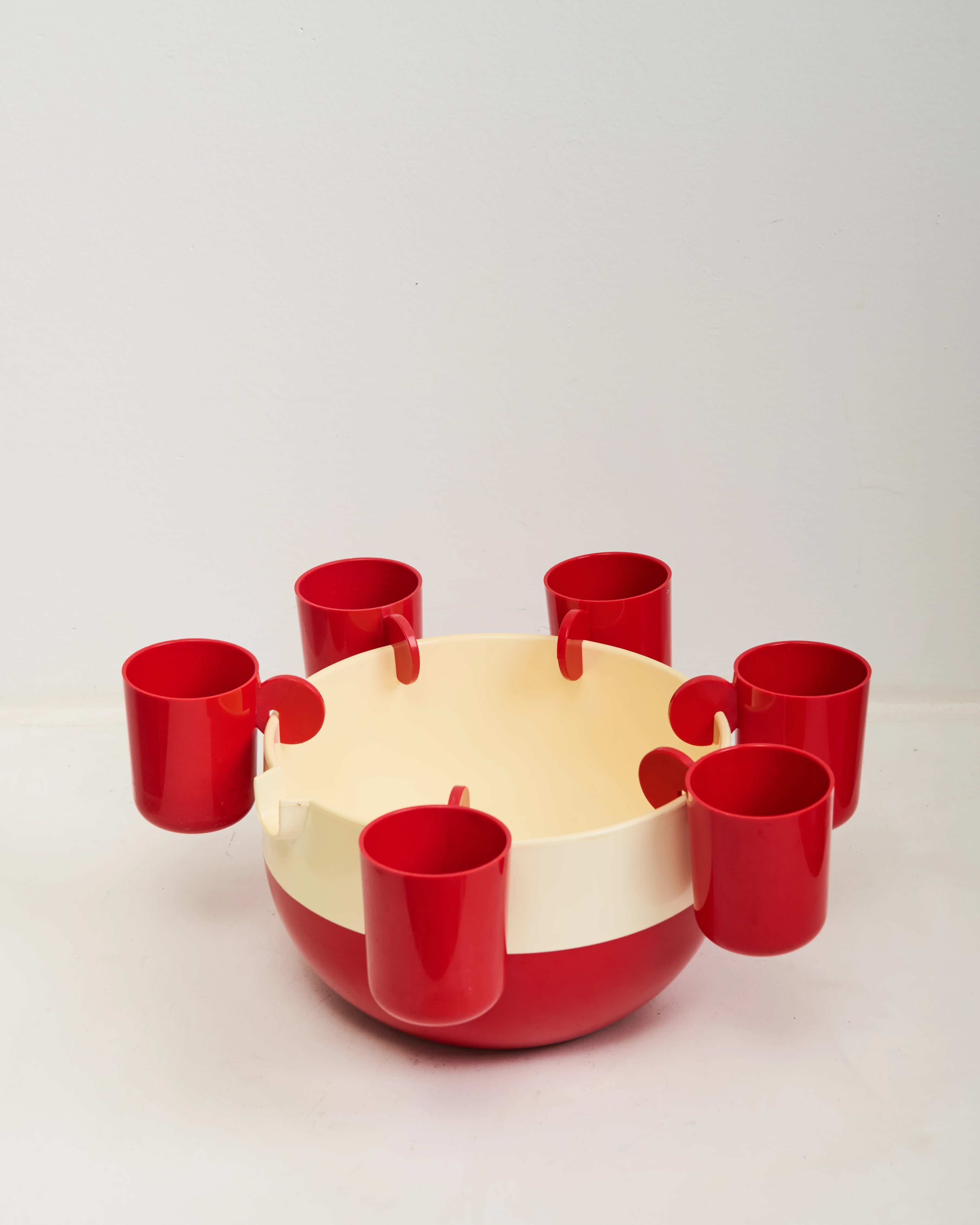 Cocktail or sangria set, 1970-1980