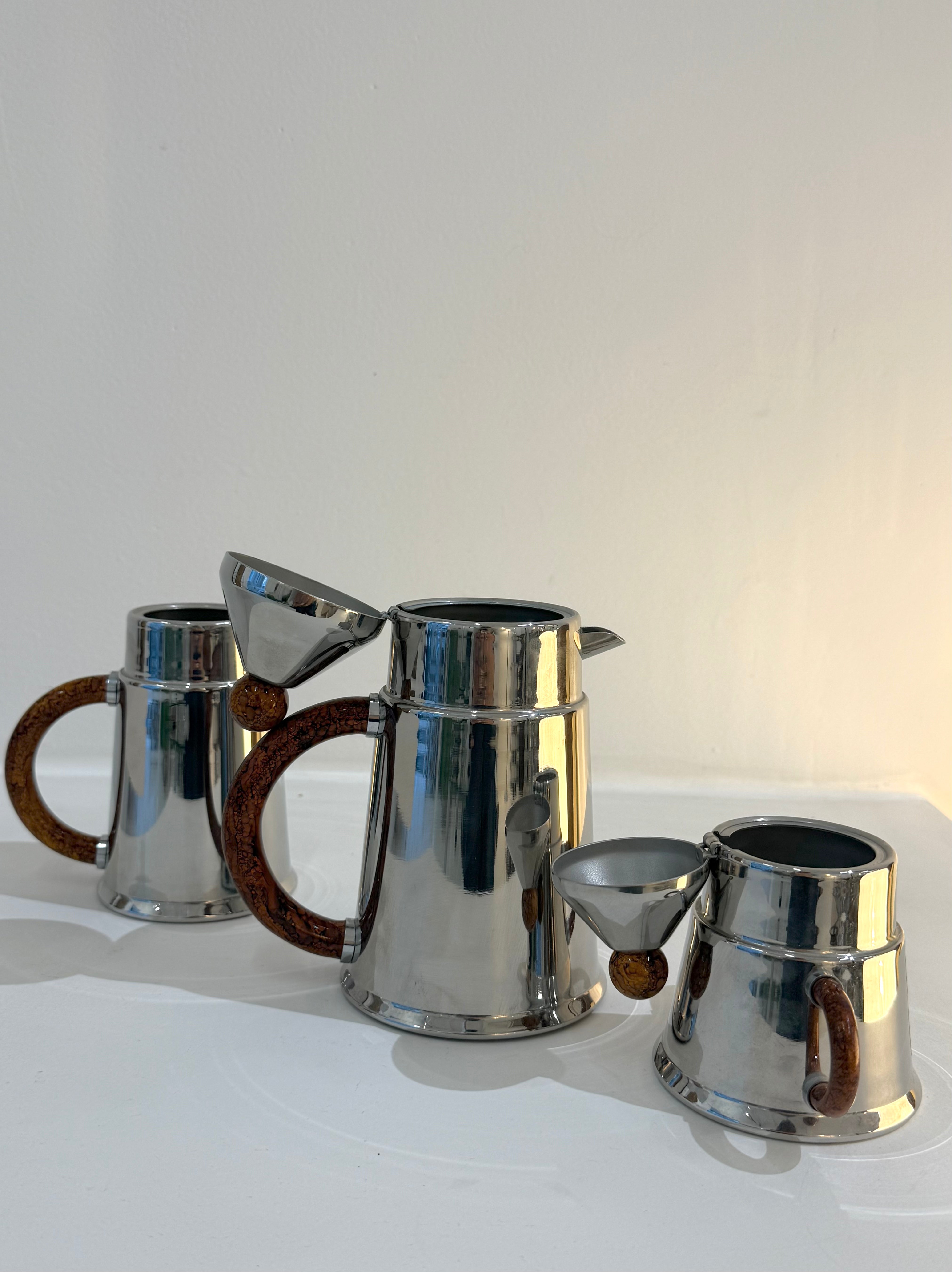 Service à thé, Armonie, Inoxpran, 1990