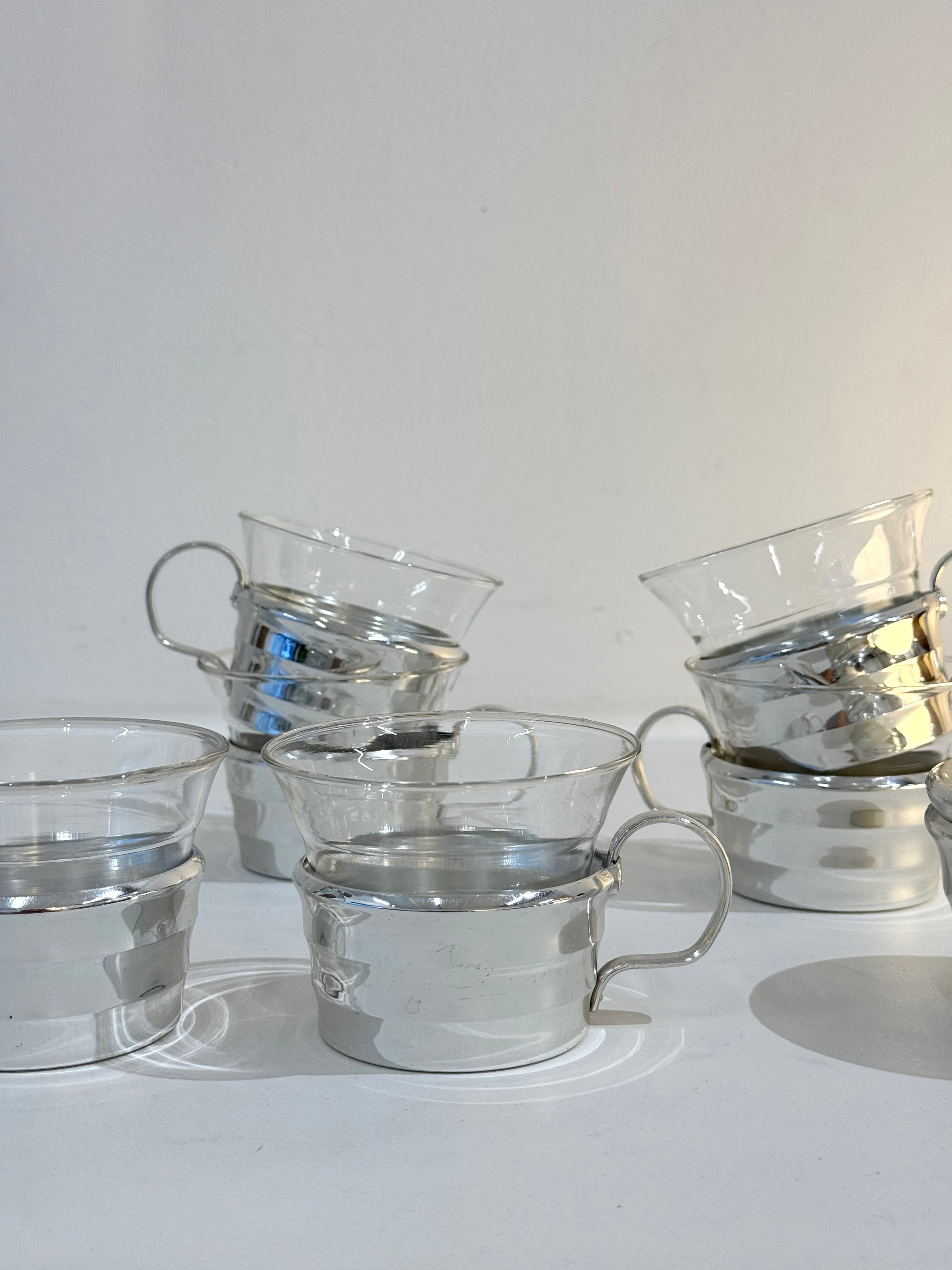 Service à thé ou café et sucrier,Veb Union Quedlinburg, 1960-1970