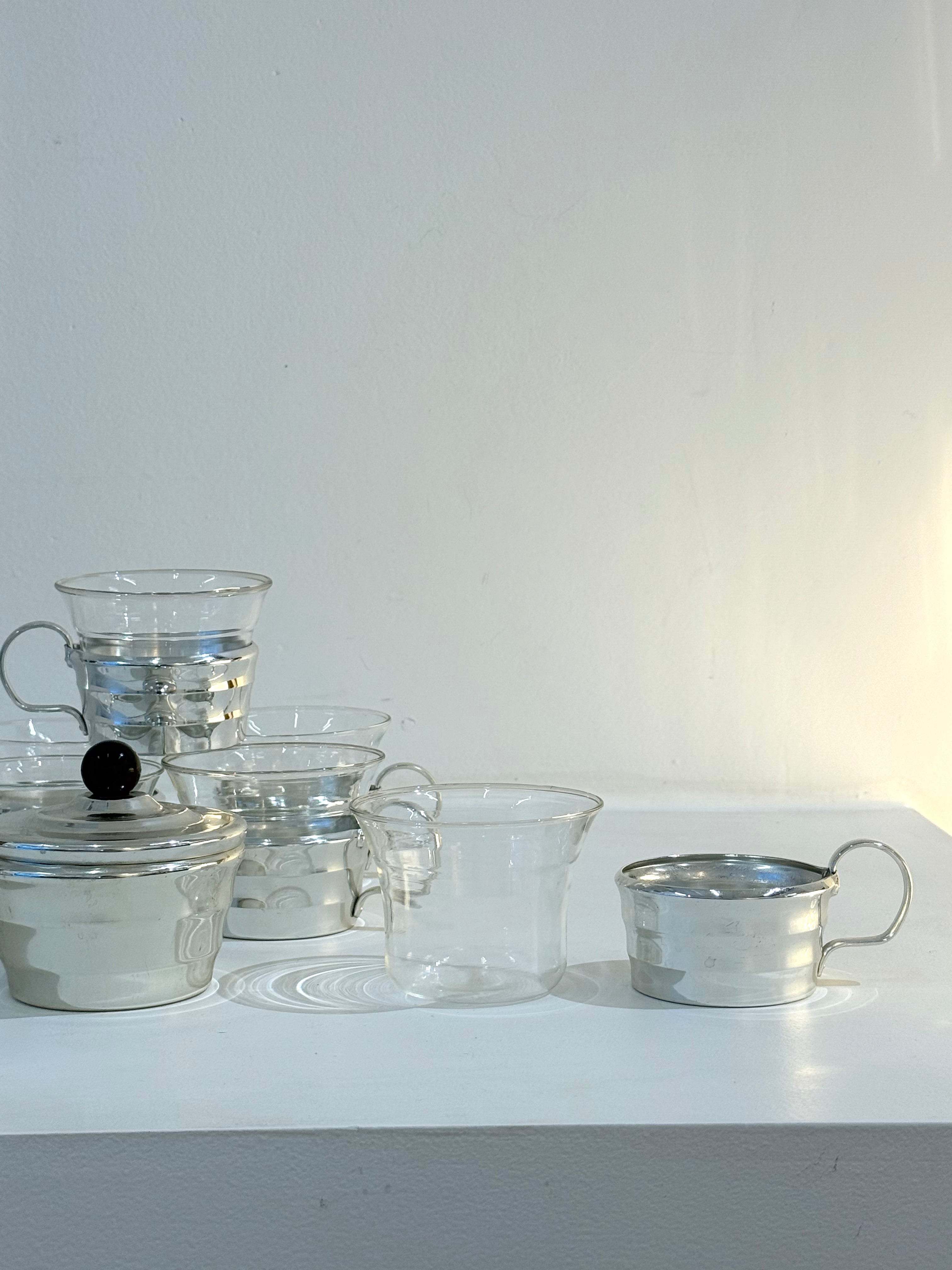 Service à thé ou café et sucrier,Veb Union Quedlinburg, 1960-1970