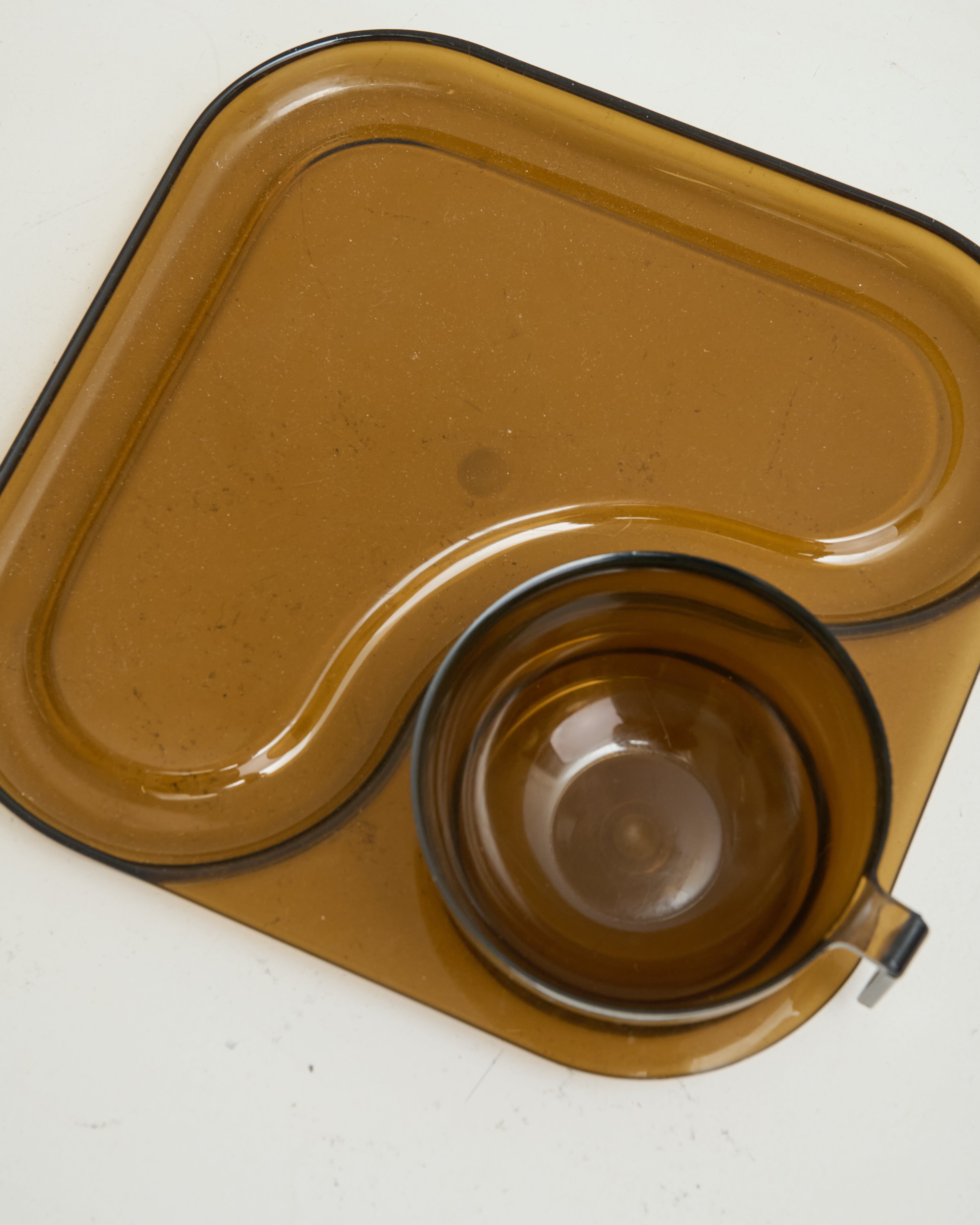 Set petit déjeuner avec tasse (1 sur 2), Guzzini, 1970s
