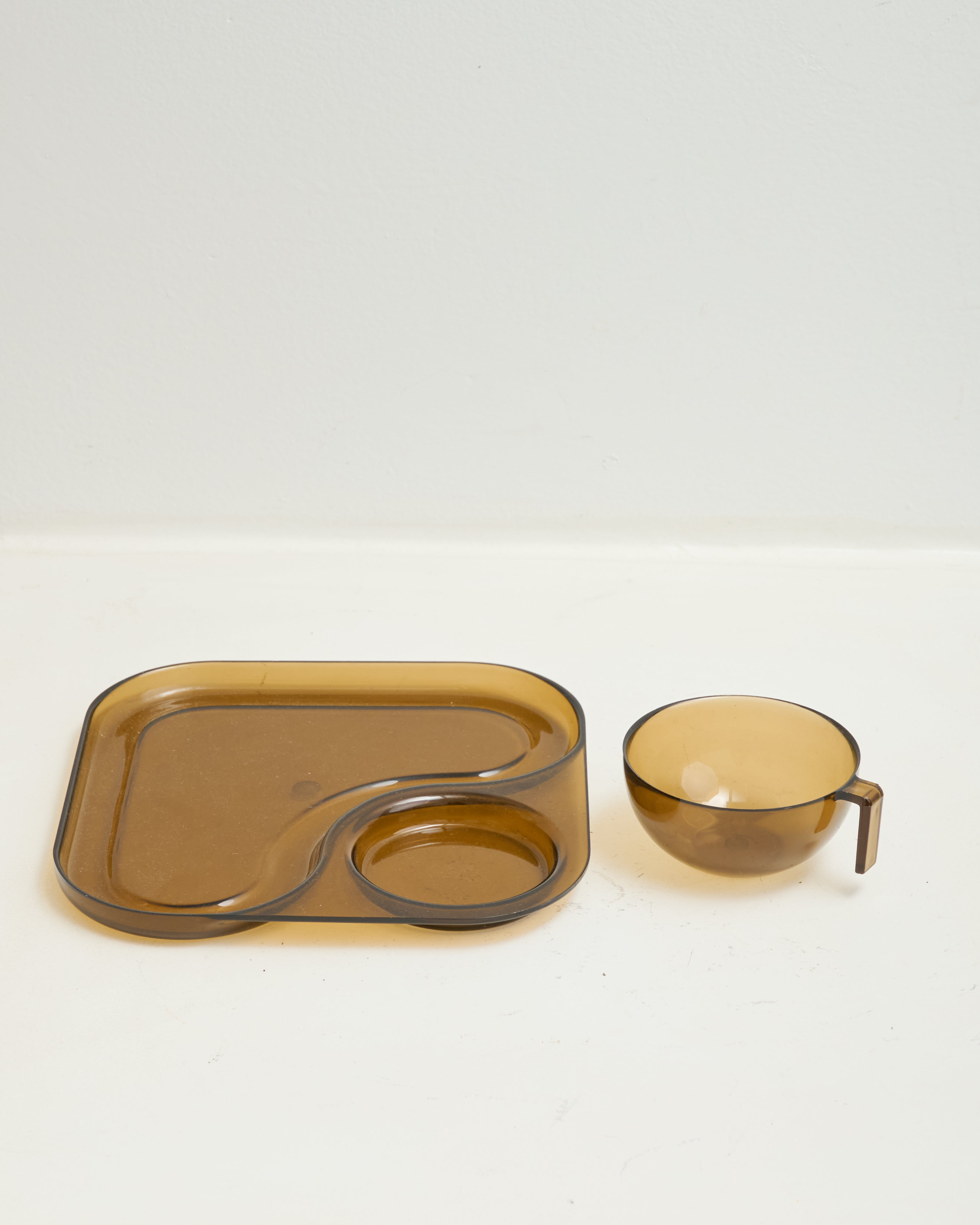 Set petit déjeuner avec tasse (1 sur 2), Guzzini, 1970s