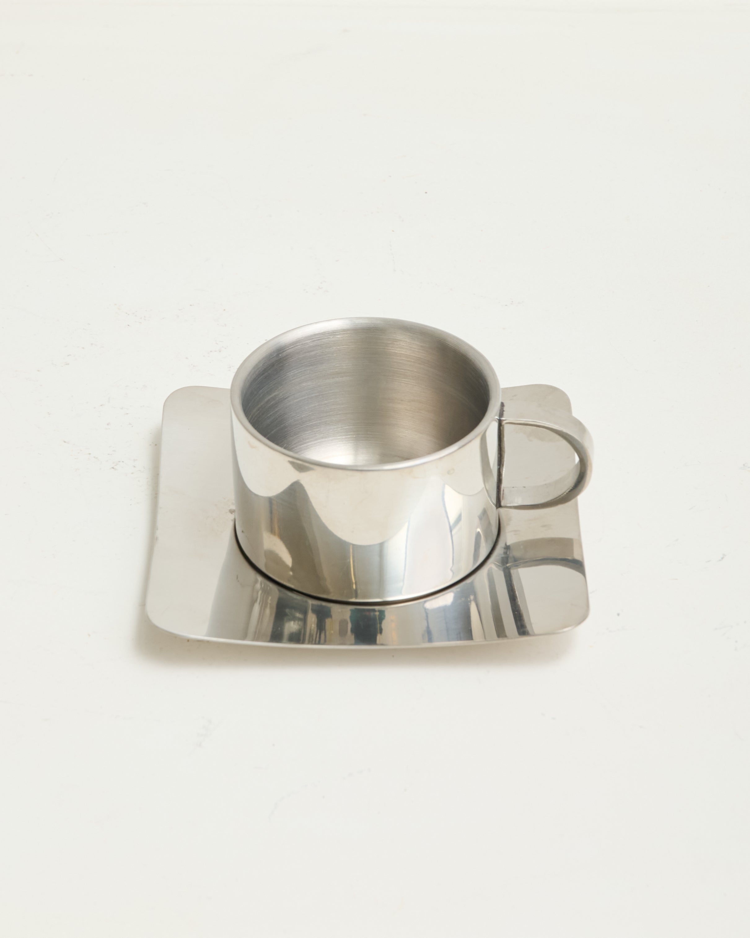 Cups and saucers (6), by Guido Bergna, 1970-1980