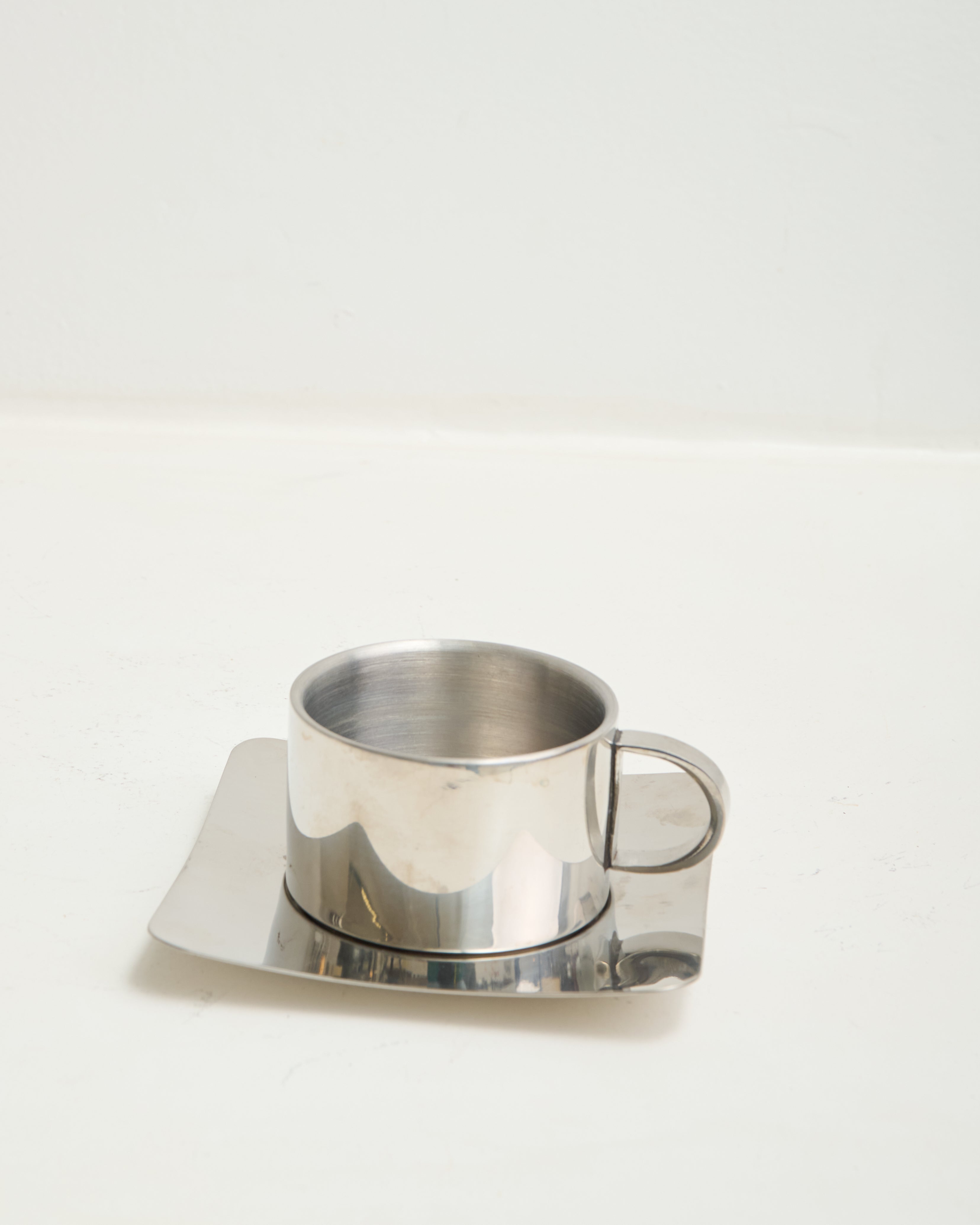 Cups and saucers (6), by Guido Bergna, 1970-1980