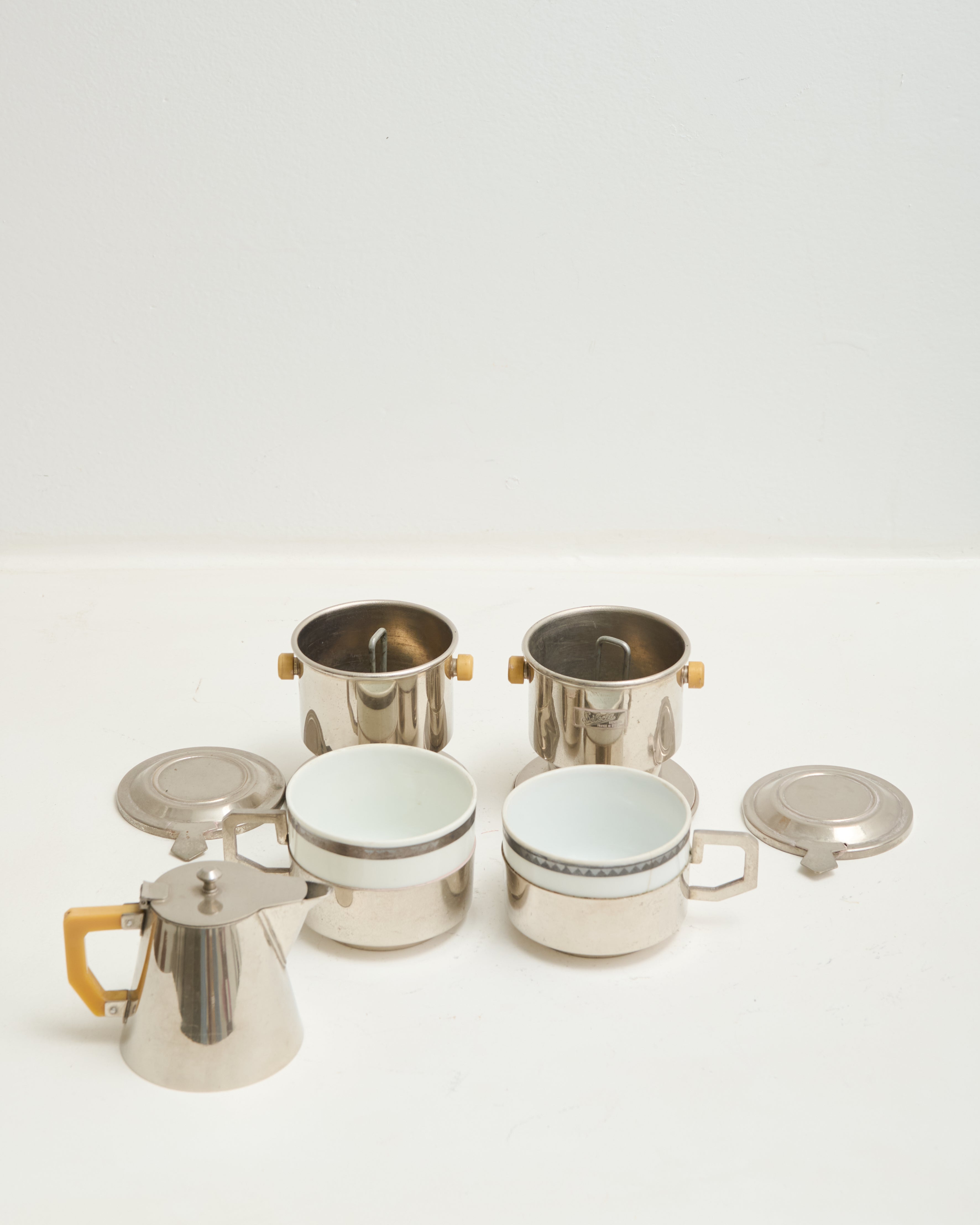 Selecta triangular coffee service, 1970-1980