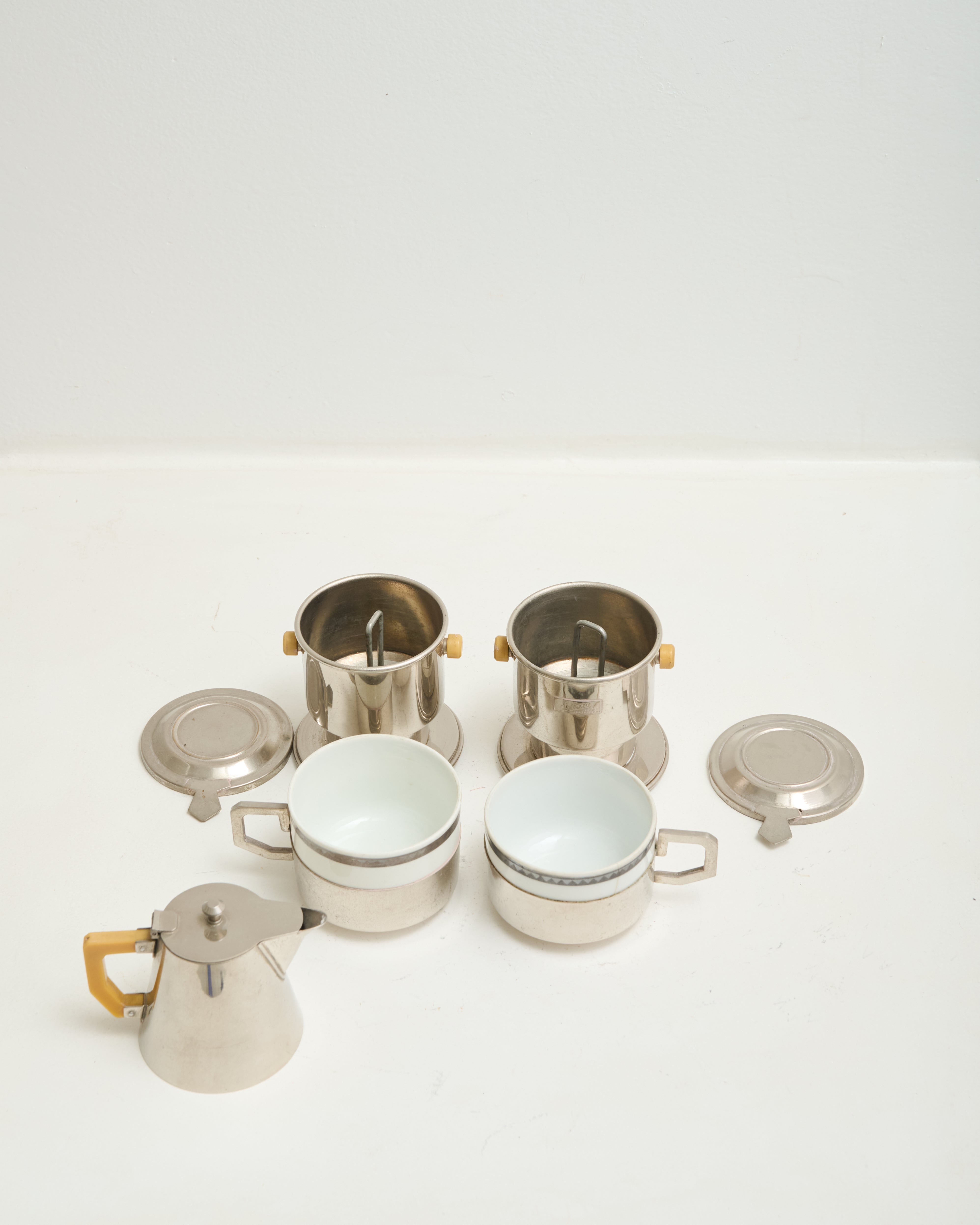 Selecta triangular coffee service, 1970-1980
