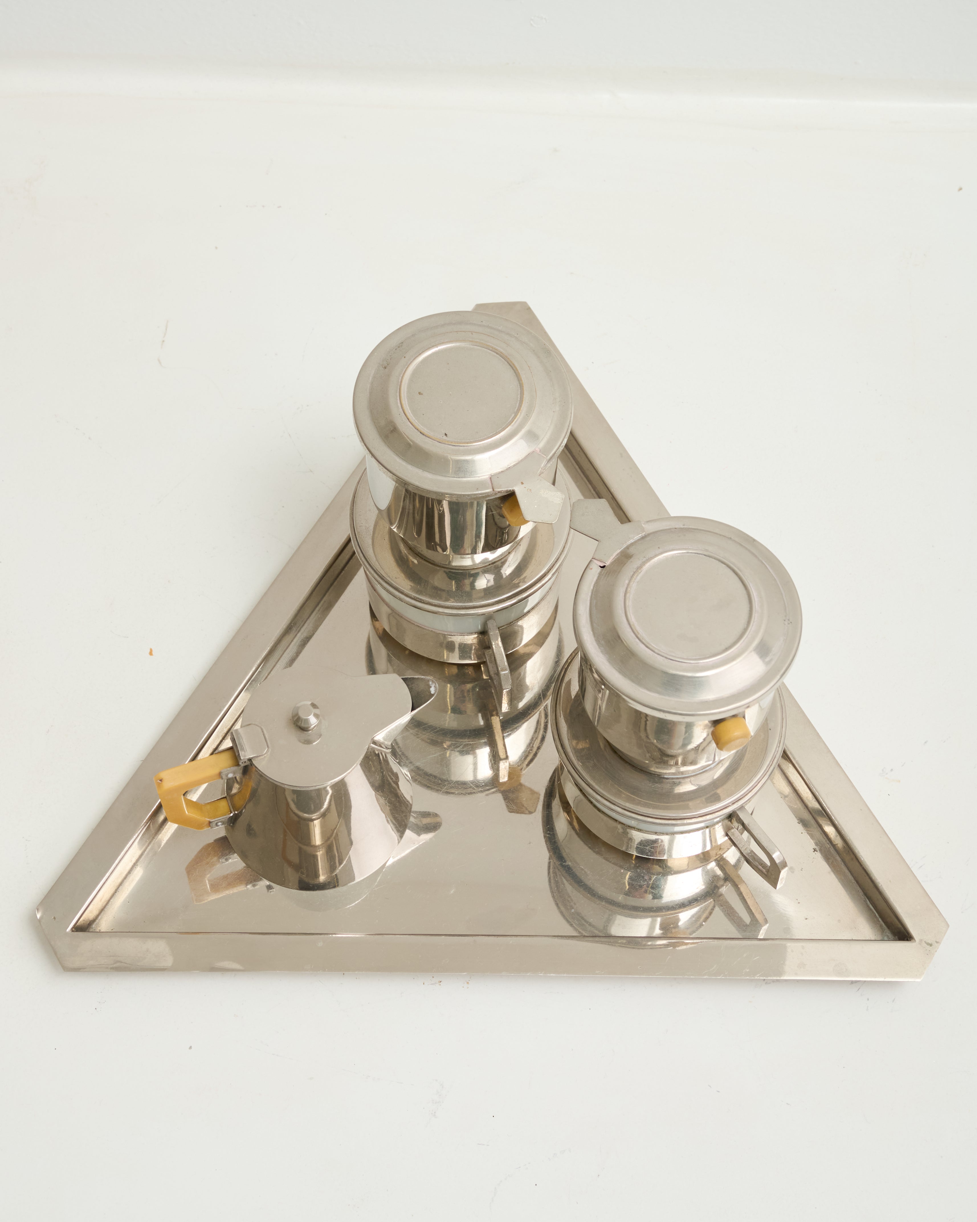 Selecta triangular coffee service, 1970-1980