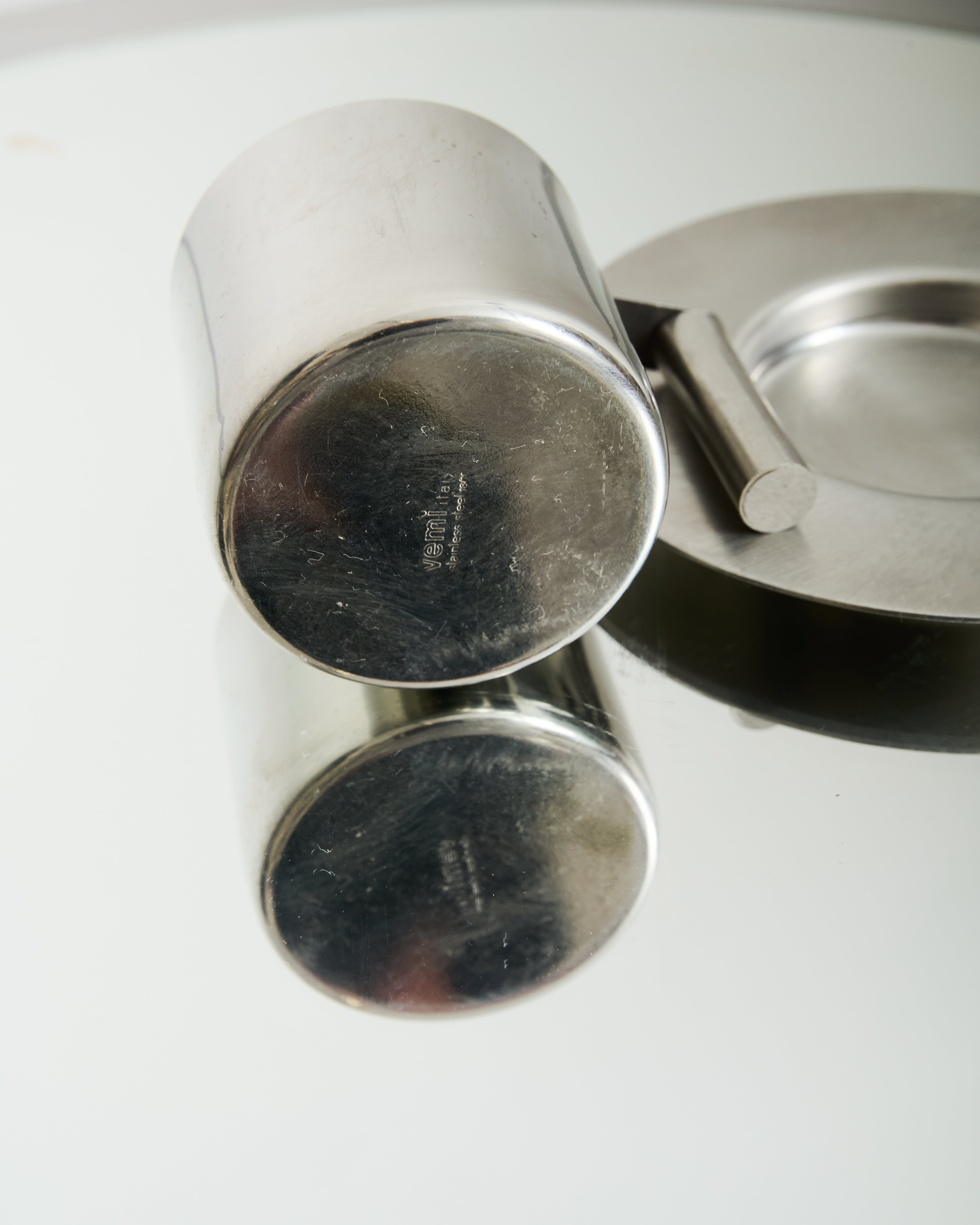 Cups and saucers (4), Vemi, Italy, 1970s
