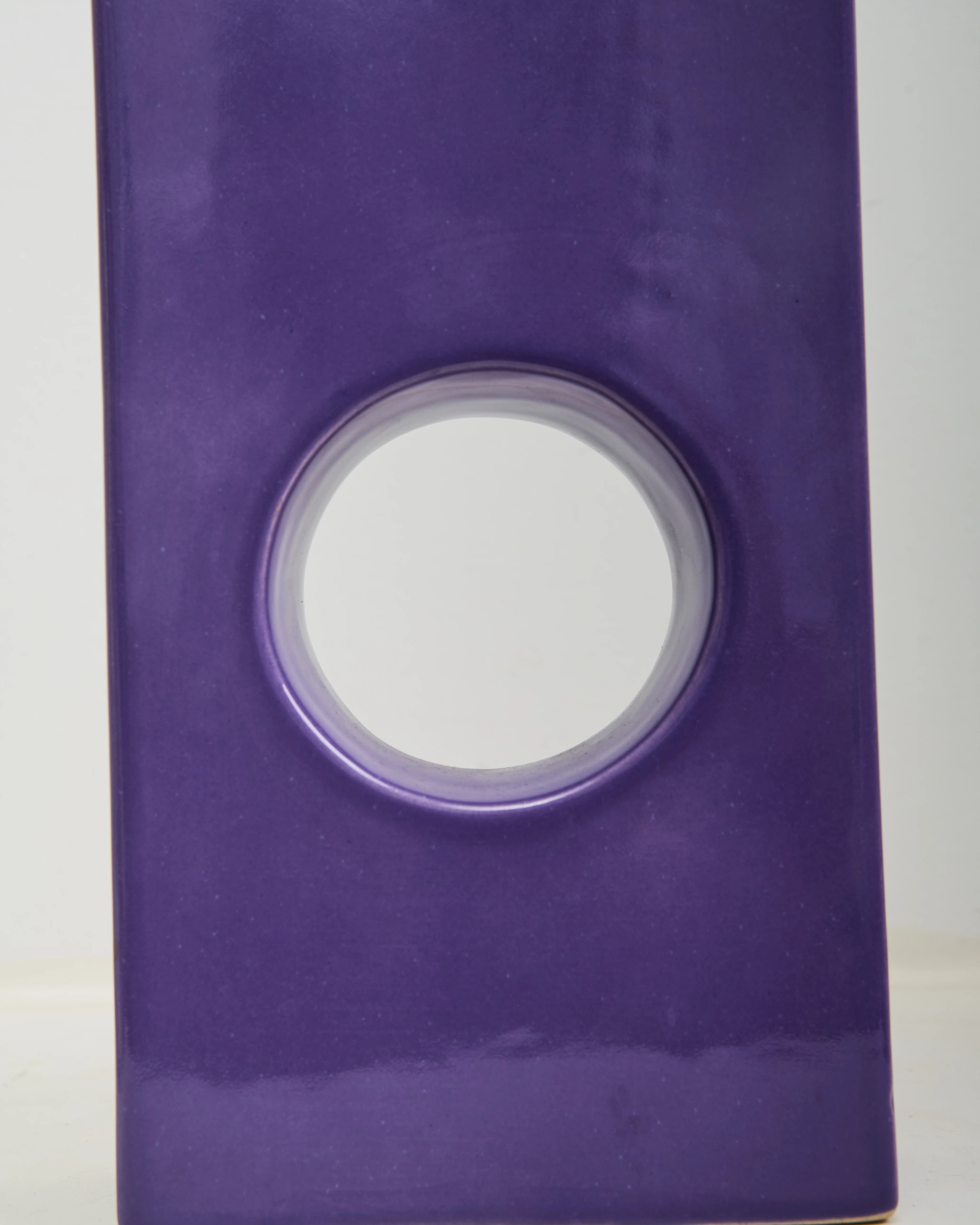 Vase en céramique ajouré, Veip Benelux, 1980s