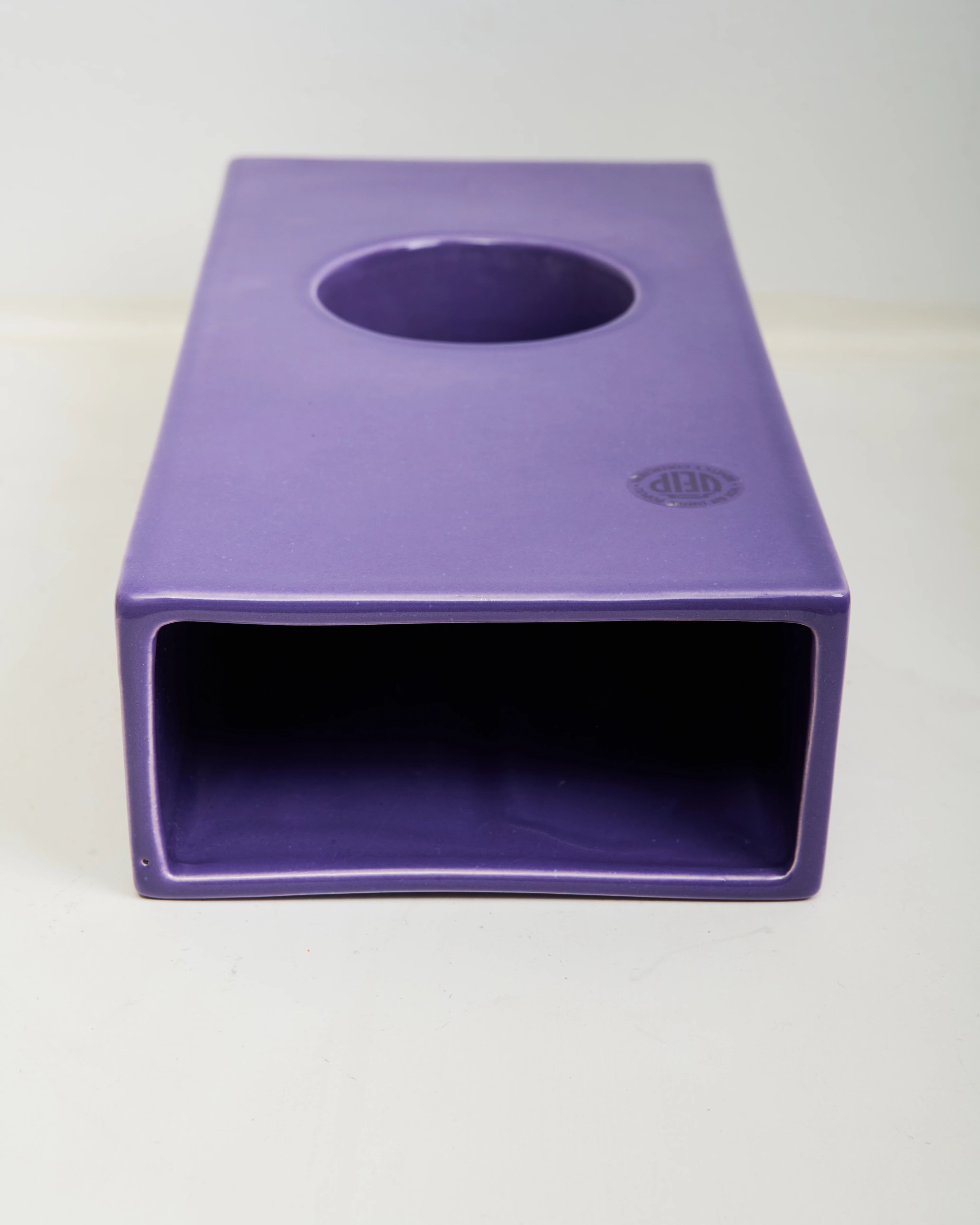 Vase en céramique ajouré, Veip Benelux, 1980s