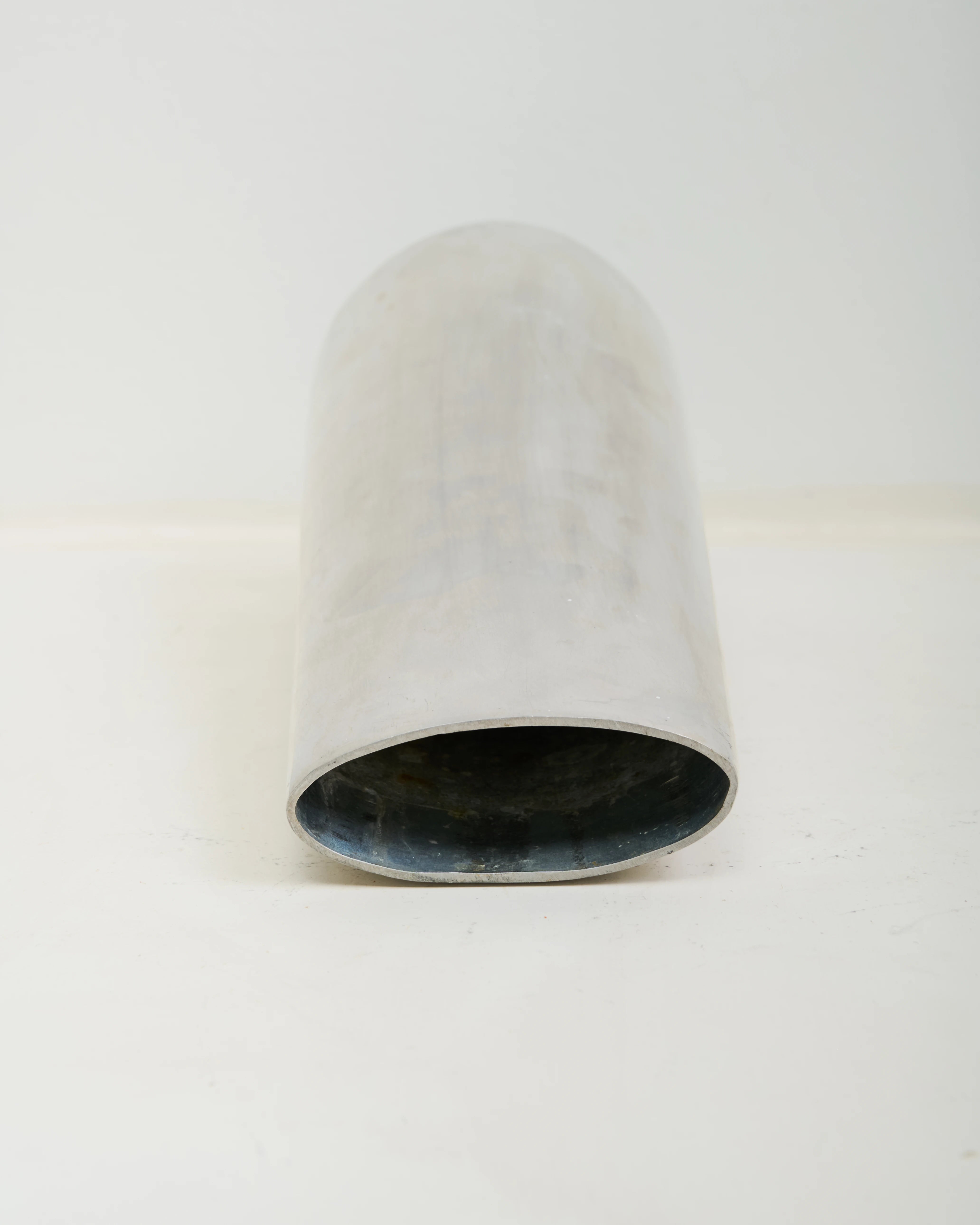 "Volcan" vase in cast aluminum, Ikea, 1980-1990
