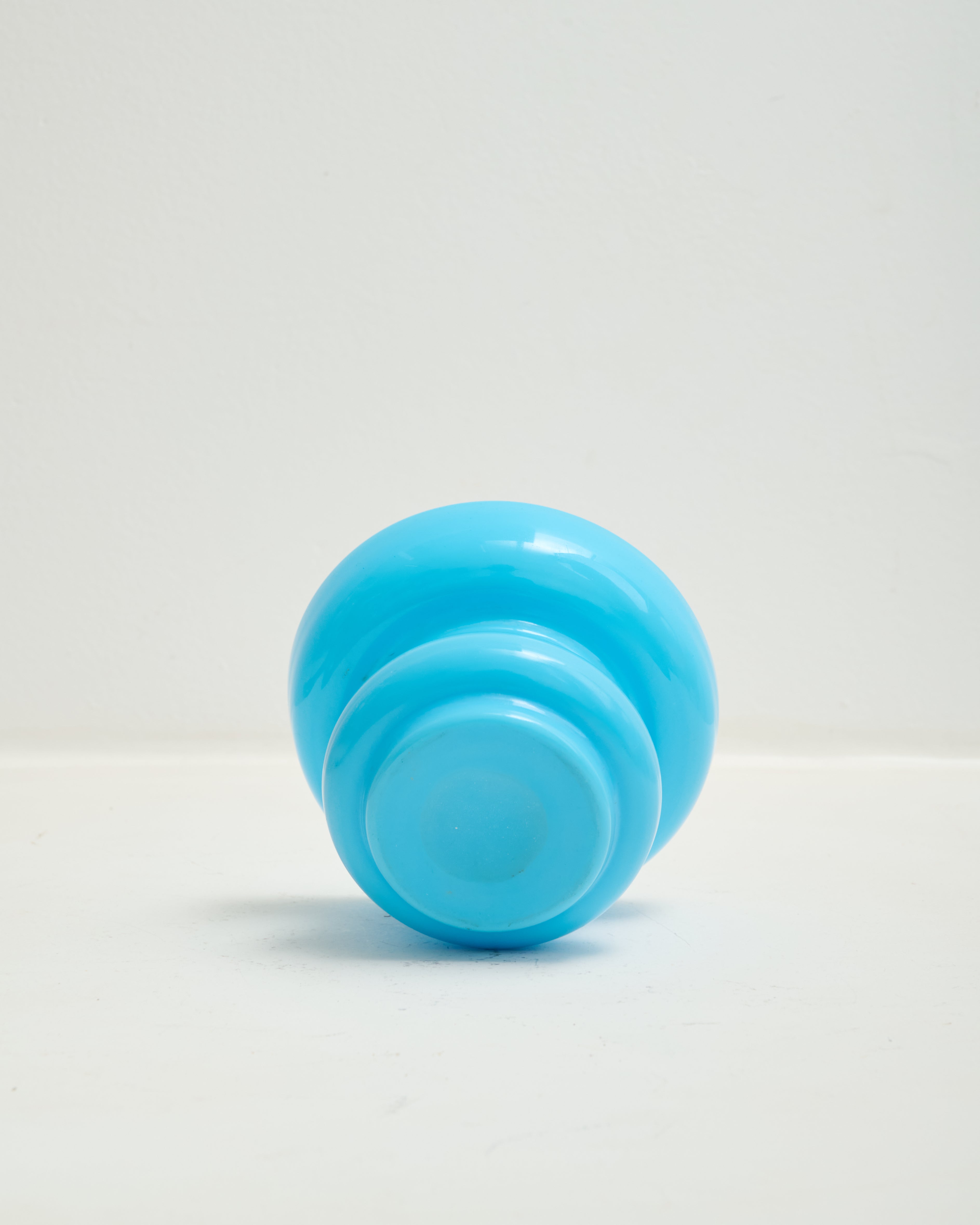 Blue vase, space age, 1970s