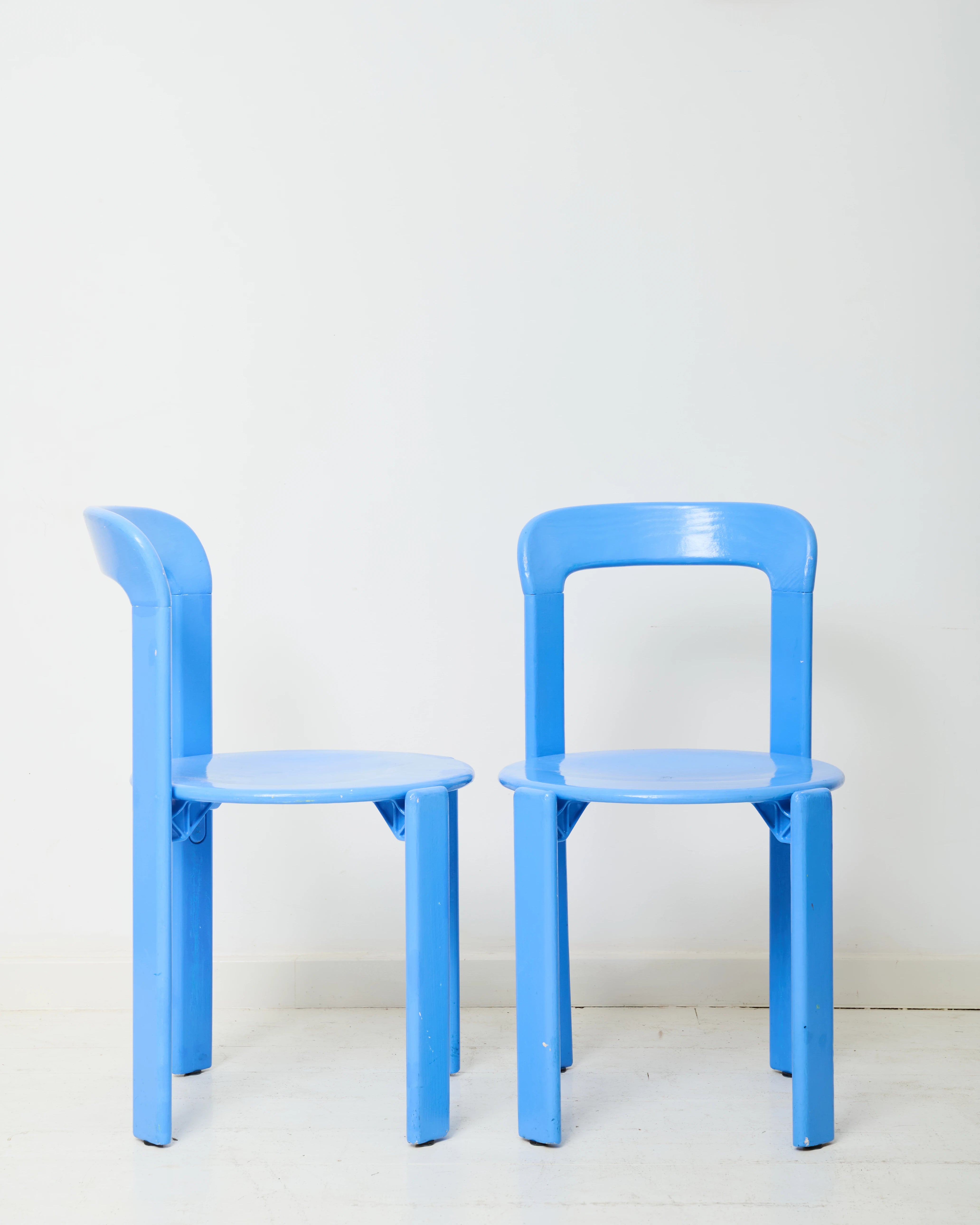 Pair of chairs (1 of 3), Bruno Rey, Dietiker, 1970s