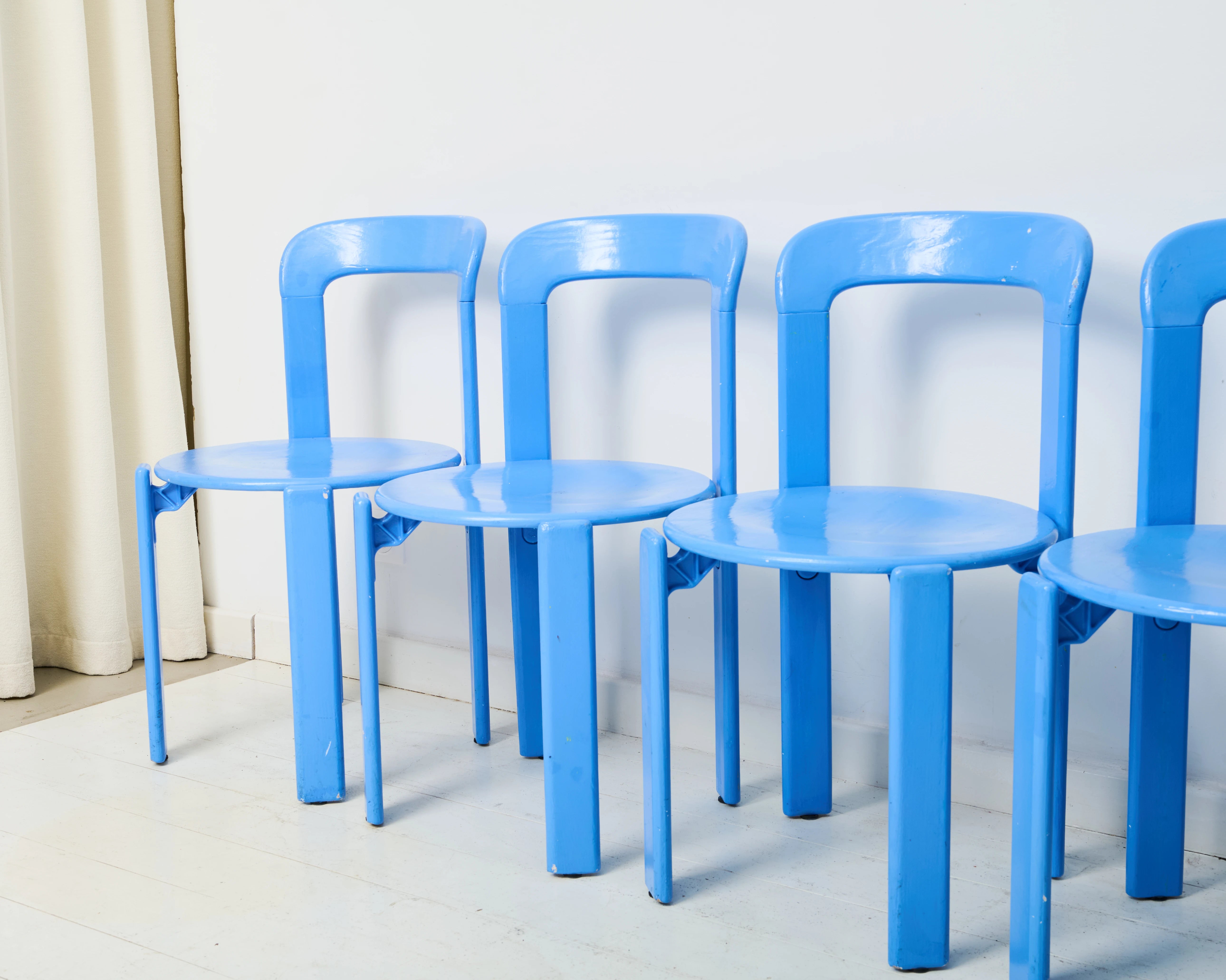 Pair of chairs (1 of 3), Bruno Rey, Dietiker, 1970s