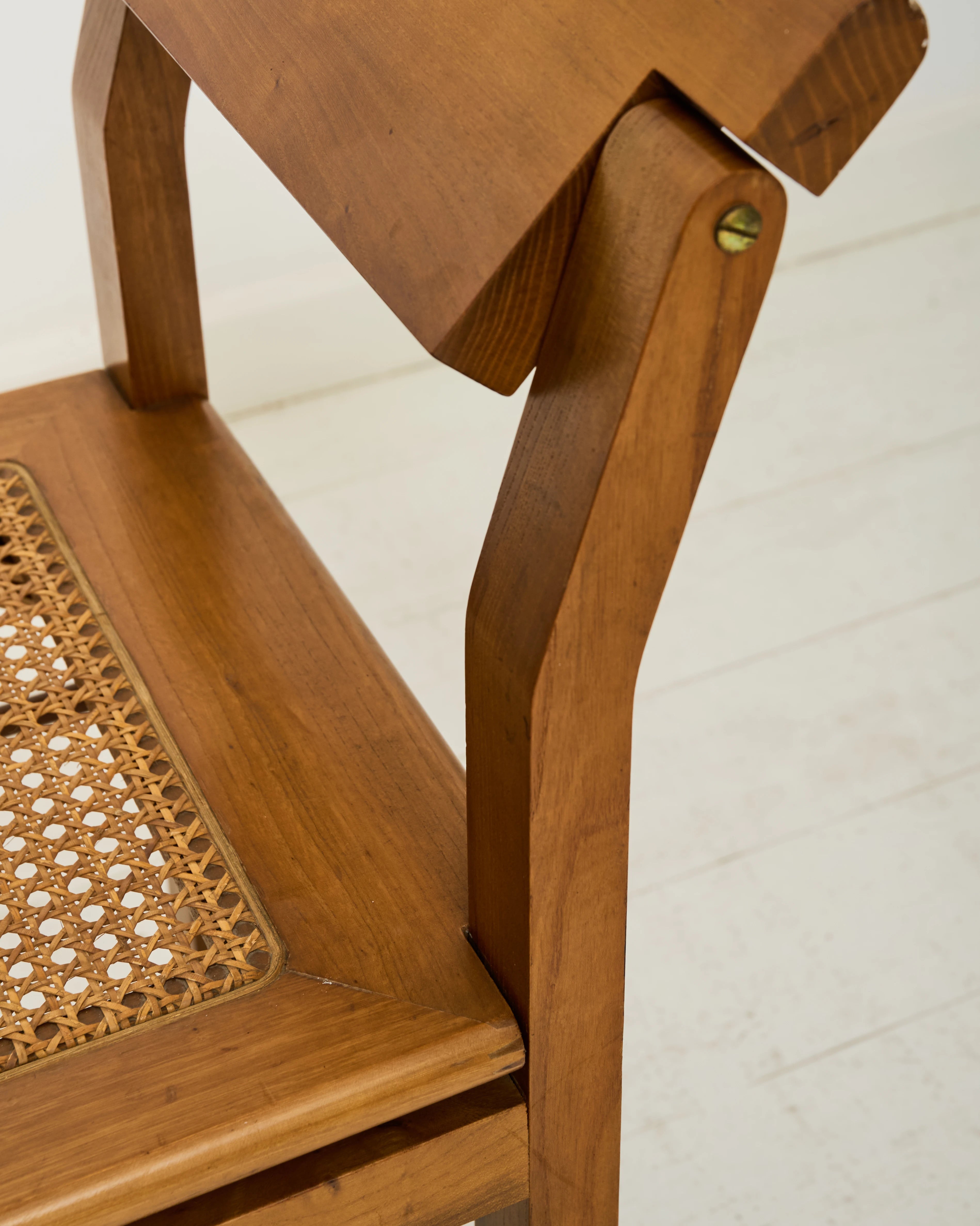 Chaises scandinaves à dossier modulable (4), 1970s