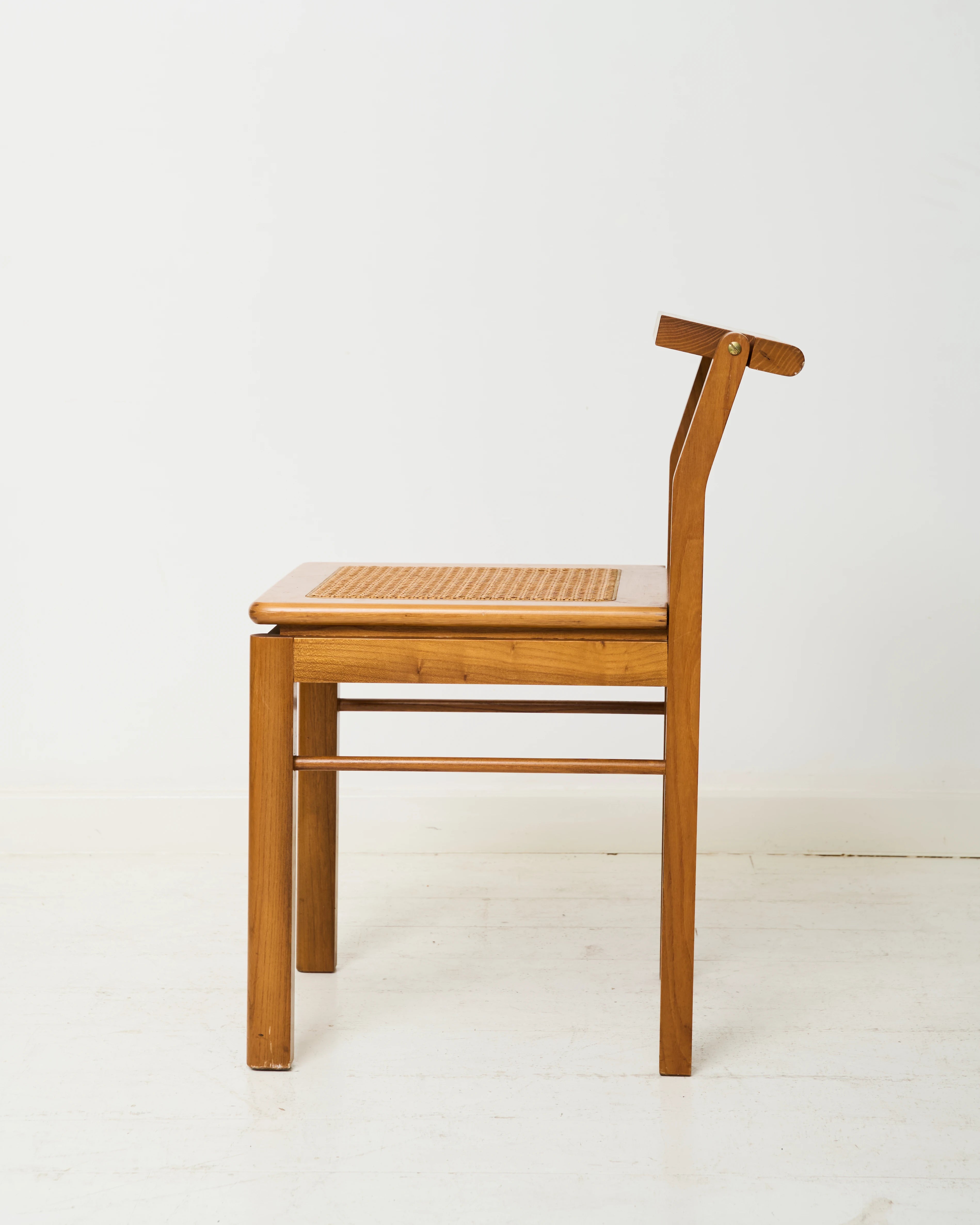 Chaises scandinaves à dossier modulable (4), 1970s